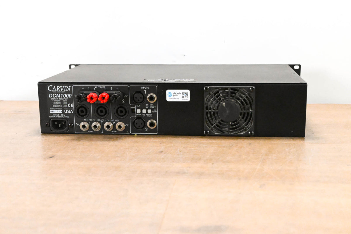 Carvin DCM1001 2-Channel Power Amplifier