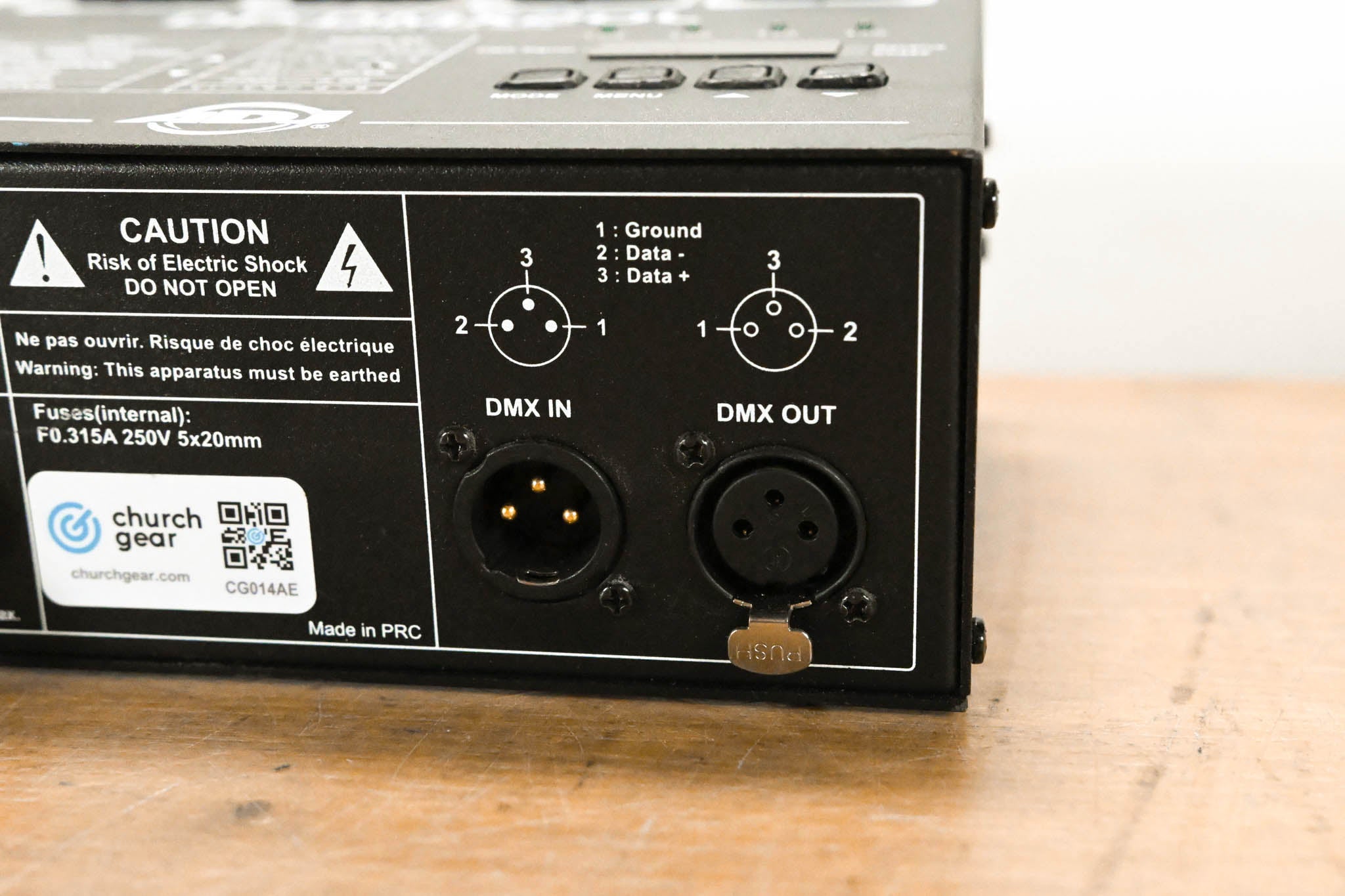 American DJ DP-DMX20L Four-Channel DMX Dimmer Pack