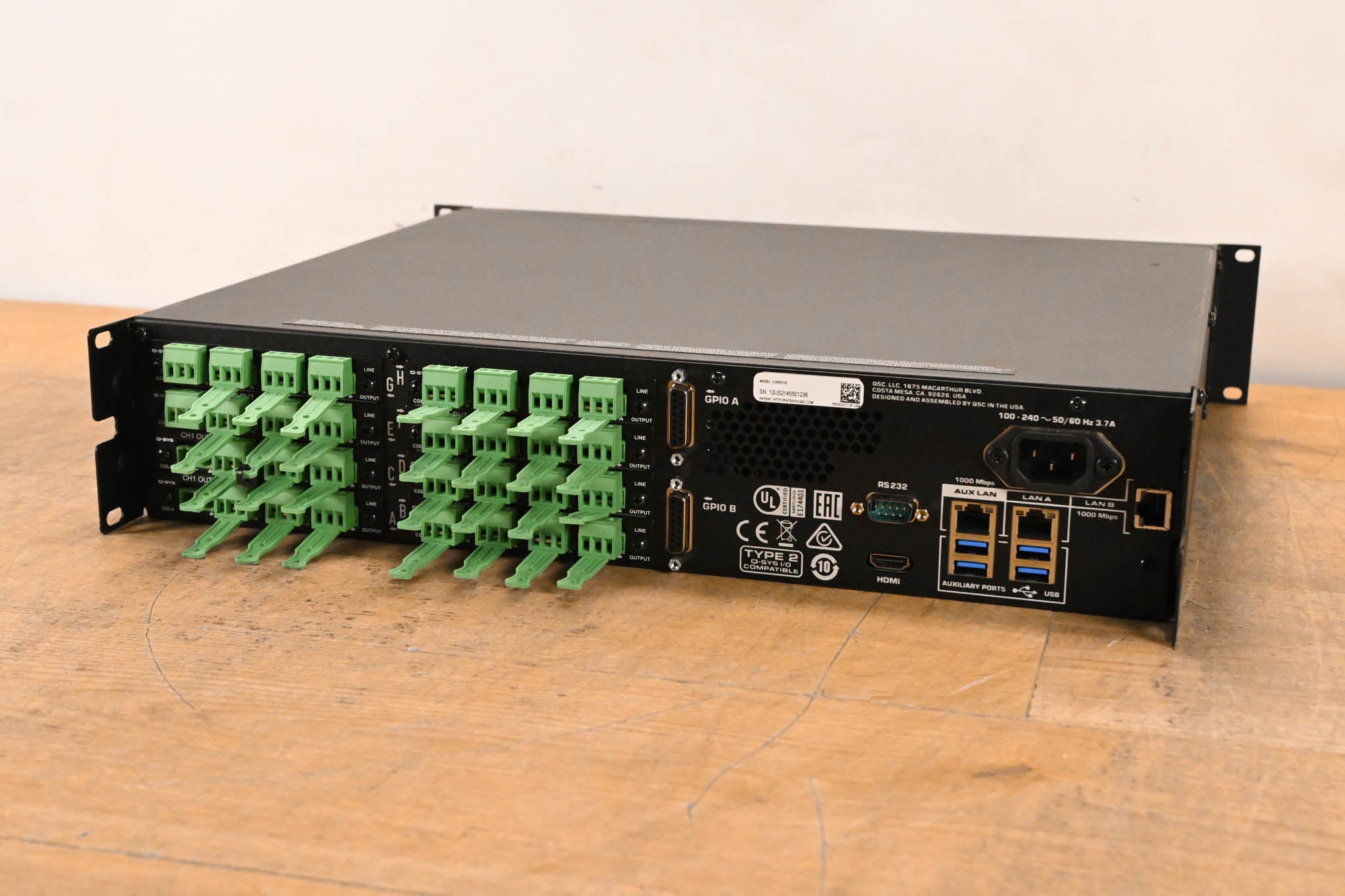 QSC Q-SYS CORE 510i Integrated Core Processor