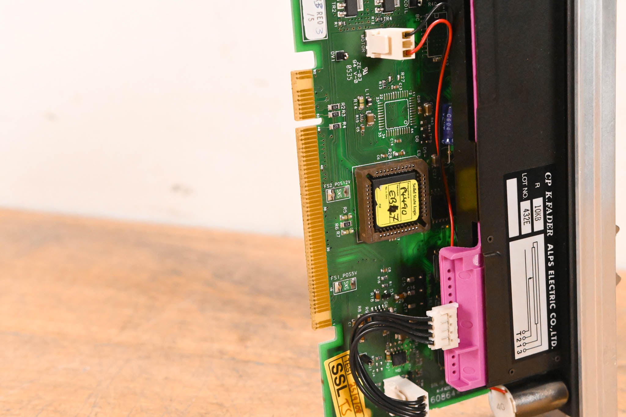 Solid State Logic C300 HD Motorized Fader Module – ALPS K-Fader Assembly