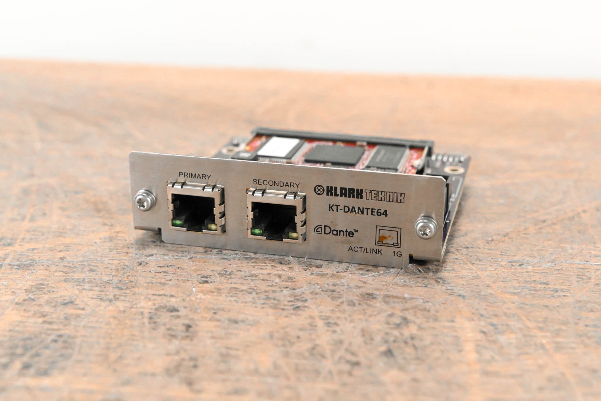 Klark Teknik KT-DANTE64 Audinate Dante Network Module