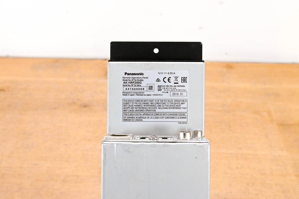 Panasonic AK-HRP200G Remote Operation Panel
