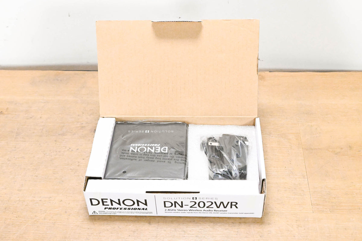 Denon DN-202WR 2.4GHz Stereo Wireless Audio Receiver