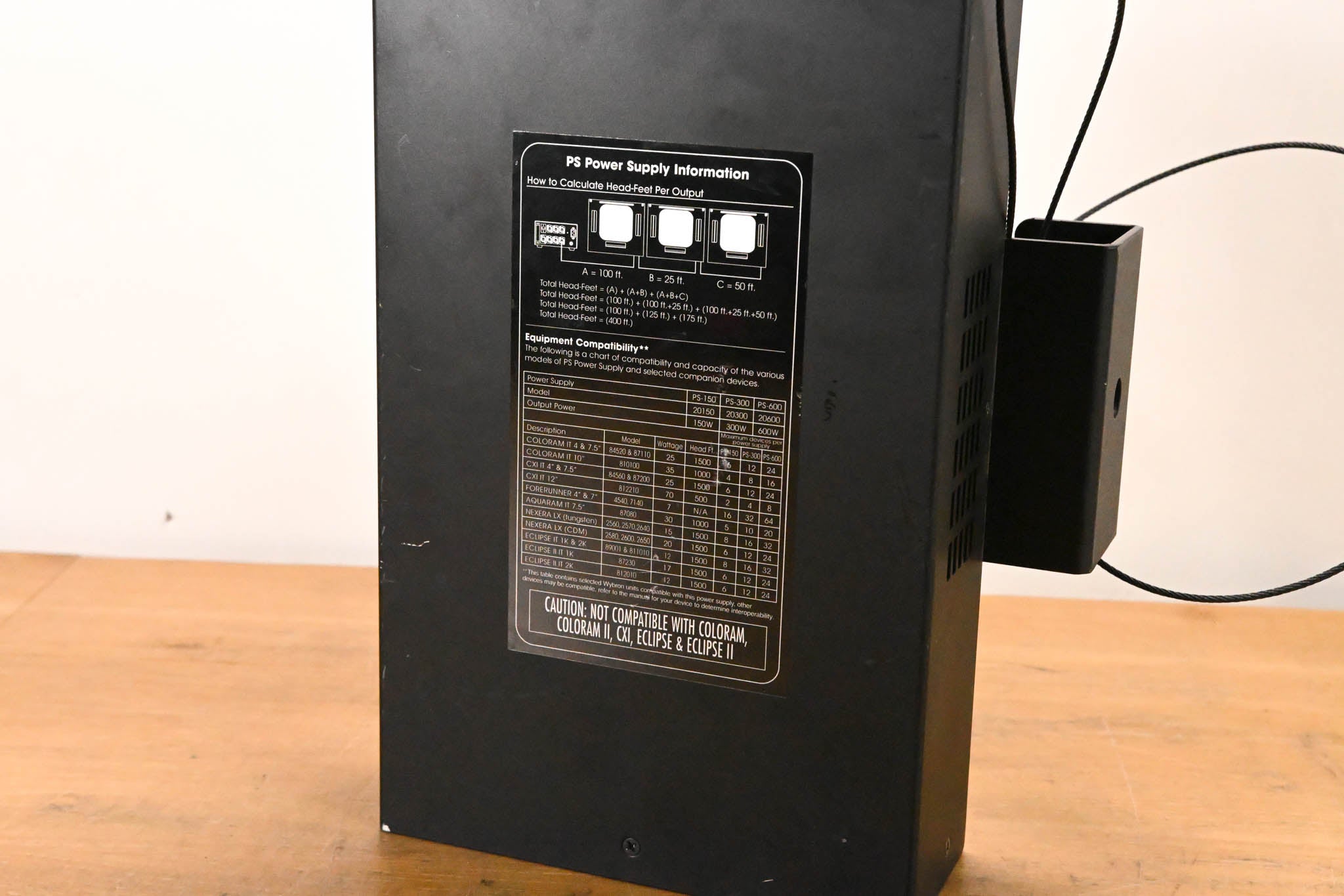 Wybron PS-300 24V Power Supply for IT Iris Scroller / Dowser