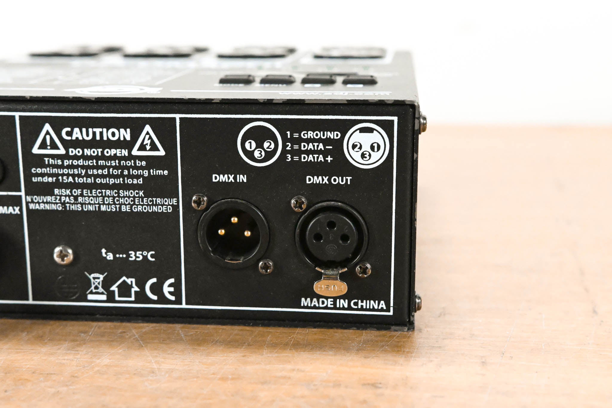 American DJ DP-DMX20L Four-Channel DMX Dimmer Pack