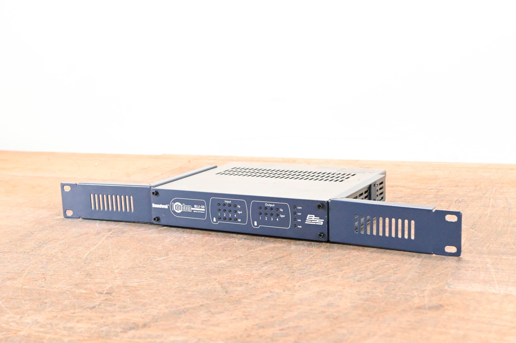 BSS BLU-50 4x4 Signal Processor with BLU Link (NO POWER SUPPLY INCLUDED)