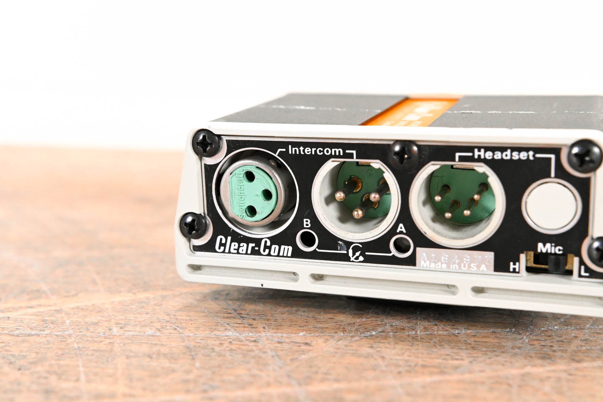 Clear-Com RS-501 Single-Channel Intercom Beltpack