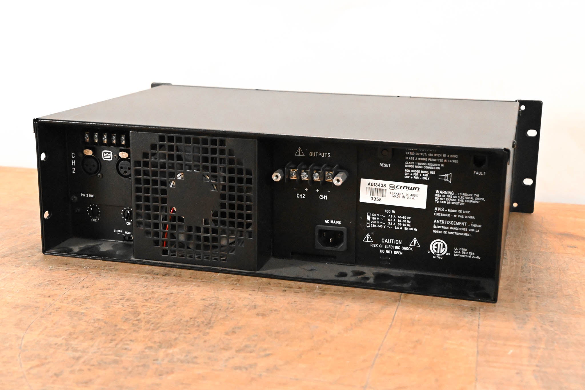 Crown CL1 2-Channel Power Amplifier