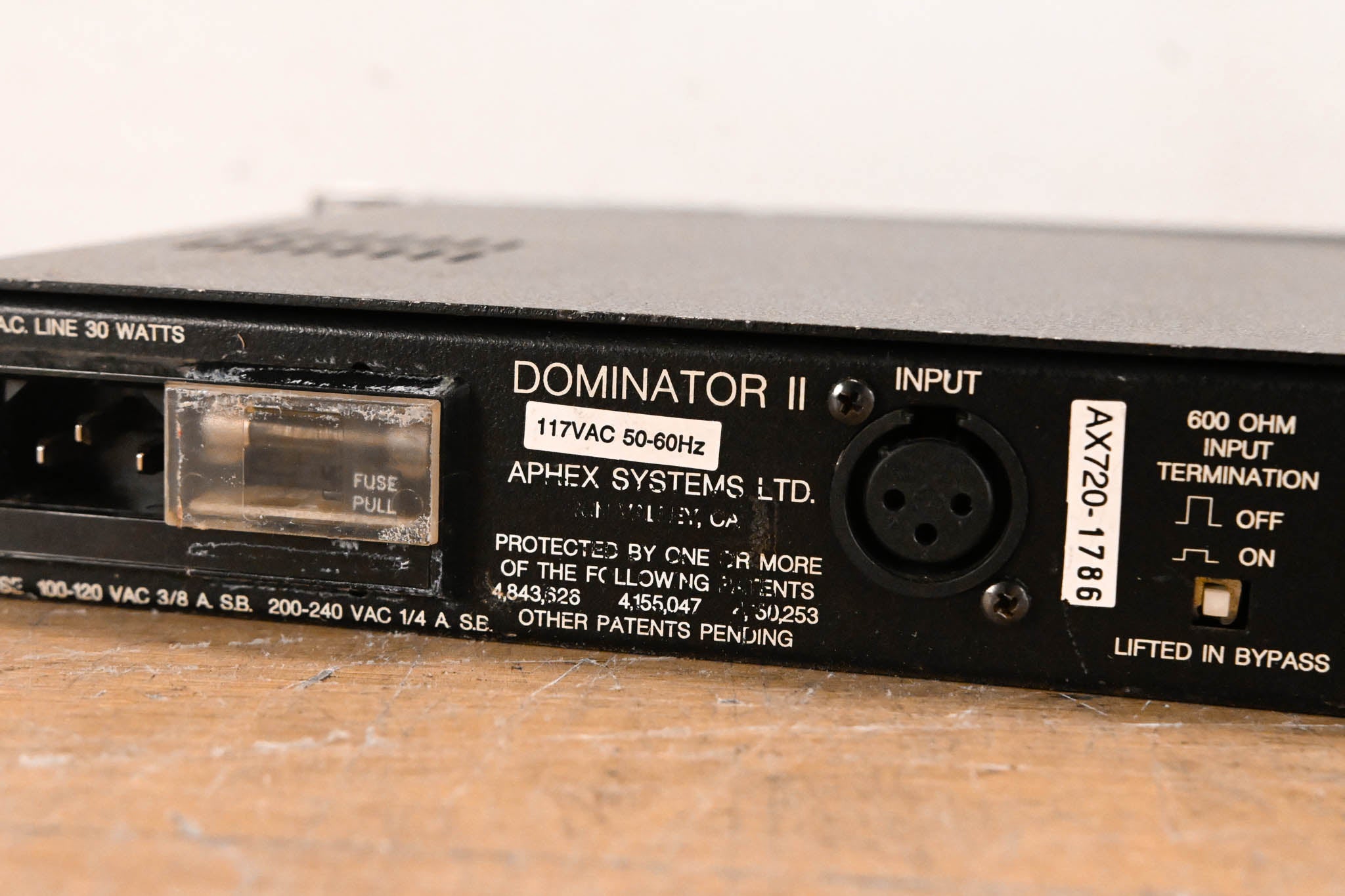 Aphex 720 DOMINATOR II Precision Multiband Peak Limiter
