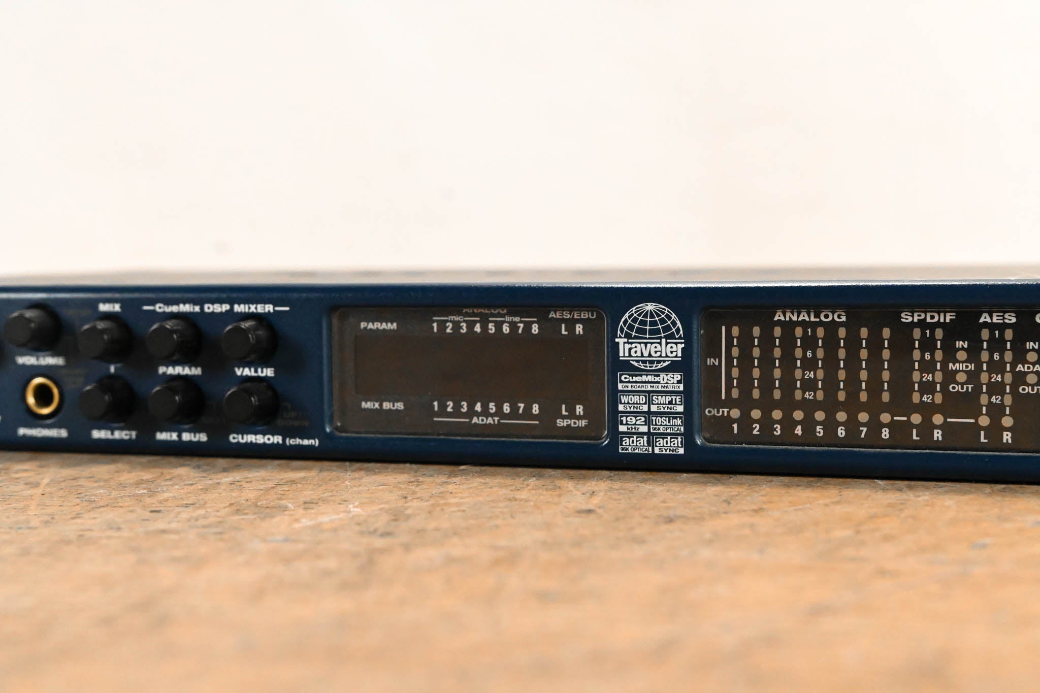 MOTU Traveler Mk1 FireWire Audio Interface (NO POWER SUPPLY) CG01SFL