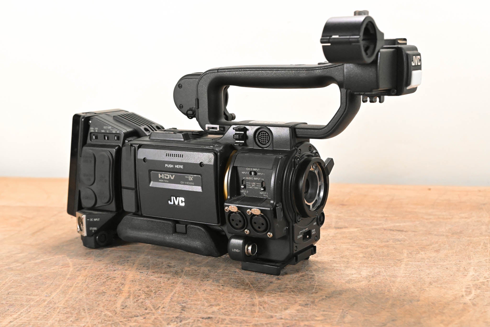 JVC GY-HD250CHU 1/3" 3-CCD Professional HDV Camcorder