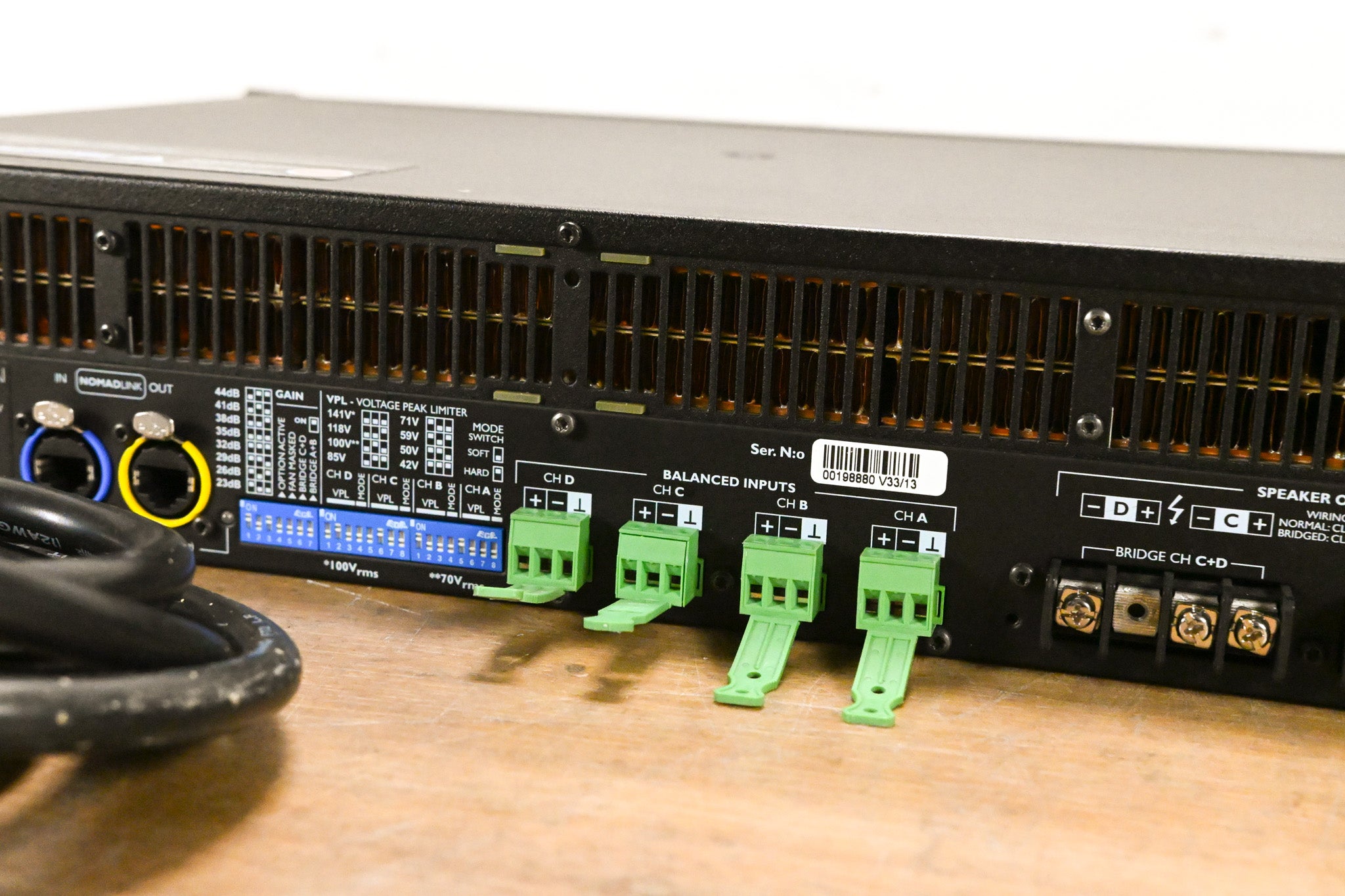 Lab Gruppen C 48:4 4800W 4-Channel Power Amplifier
