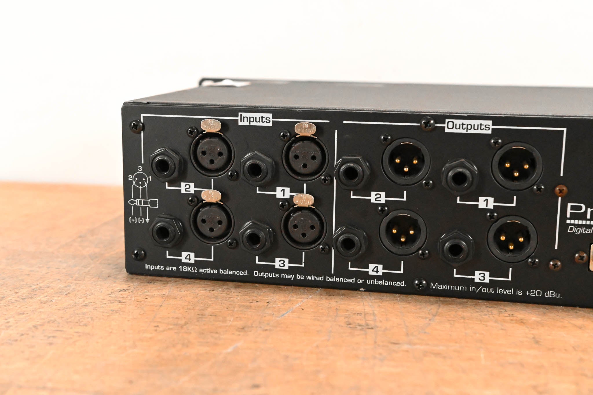 Ashly Protea System II 4.24G 4-Channel Digital Graphic Equalizer