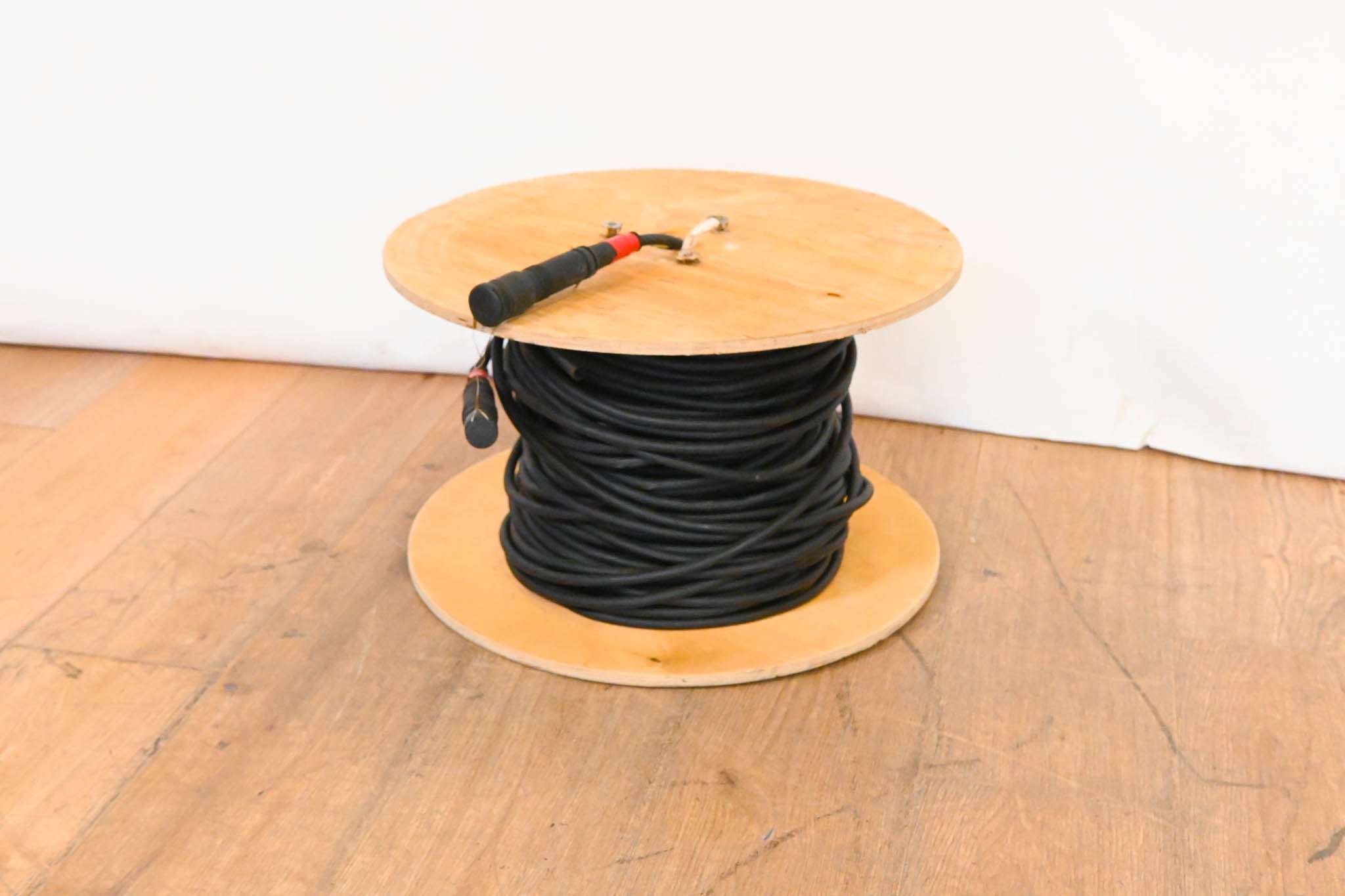 Clark Wire & Cable HFCTP SMPTE-311M Fiber Cable on Wooden Spool - 300'