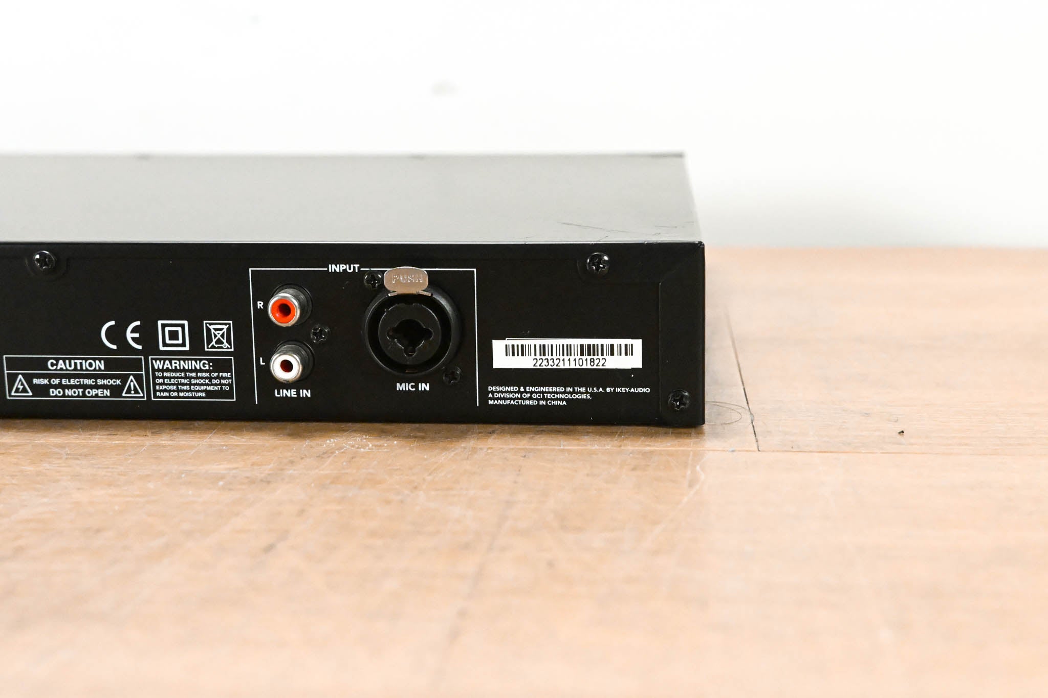 iKey Audio RM3 Rackmount Digital Audio Recorder (NO POWER SUPPLY)