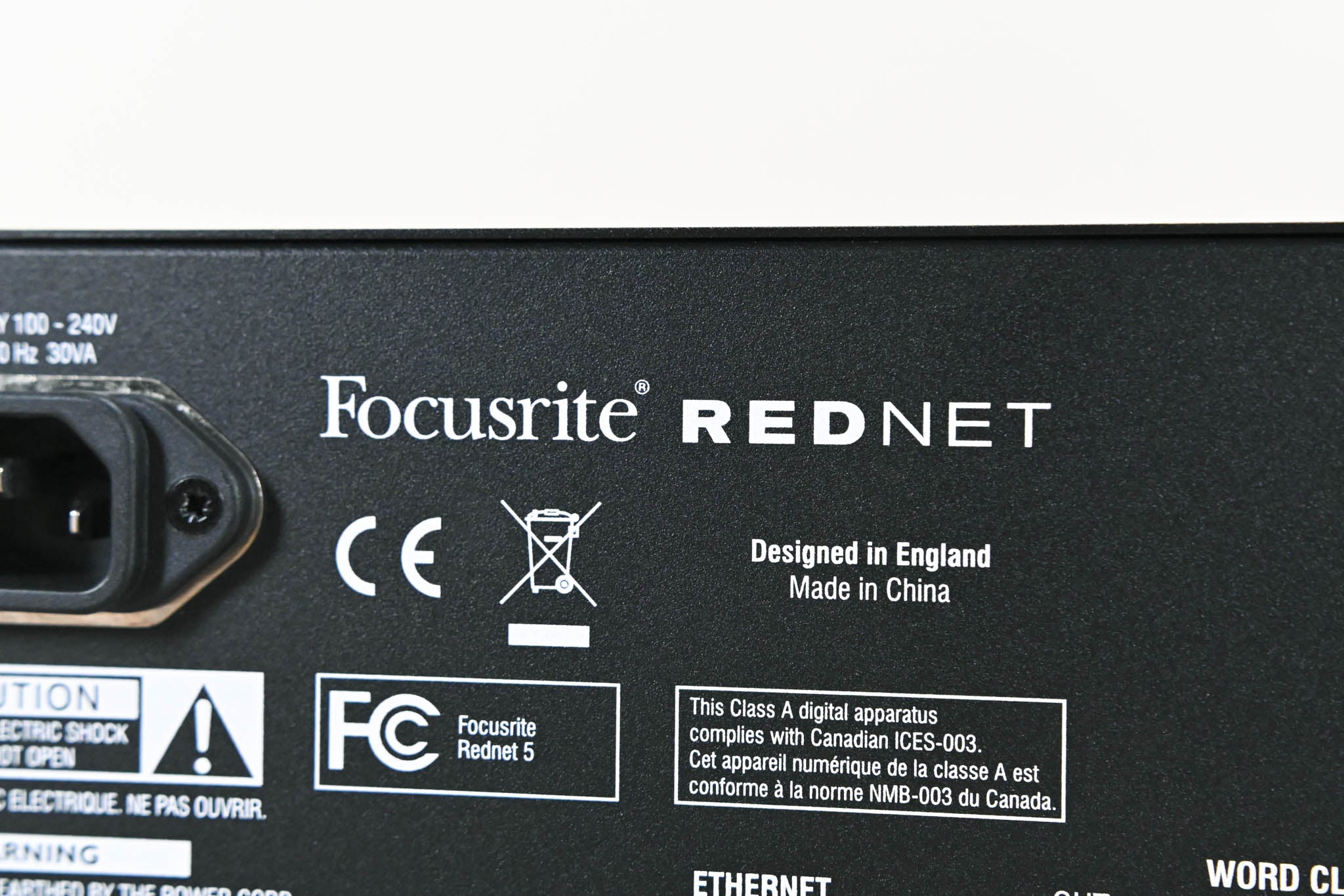 Focusrite RedNet 5 Pro Tools HD to Dante Network Bridge