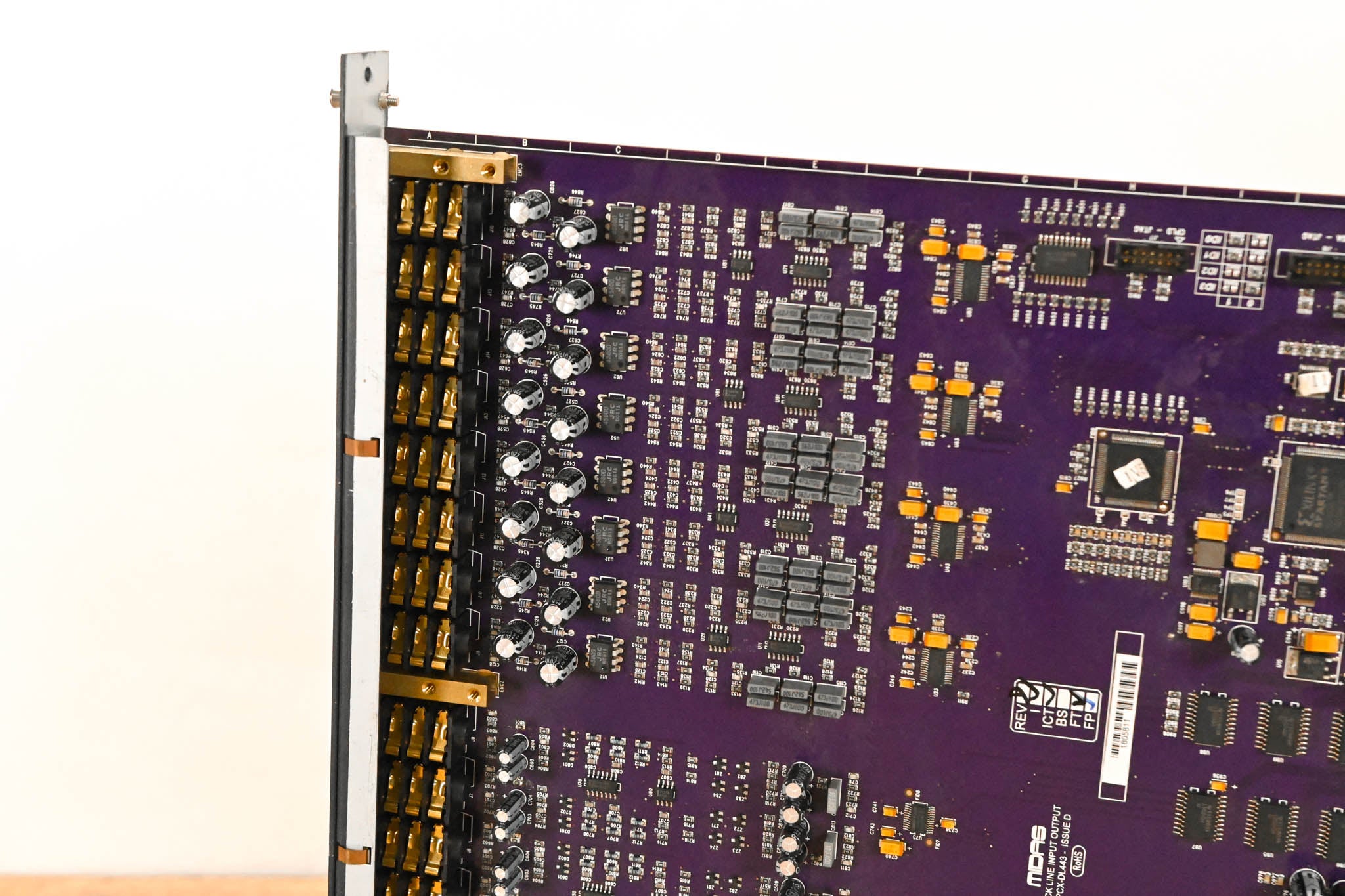 Midas DL443 Analog 8 Input, 8 Output Card with 1/4" TRS Connectors