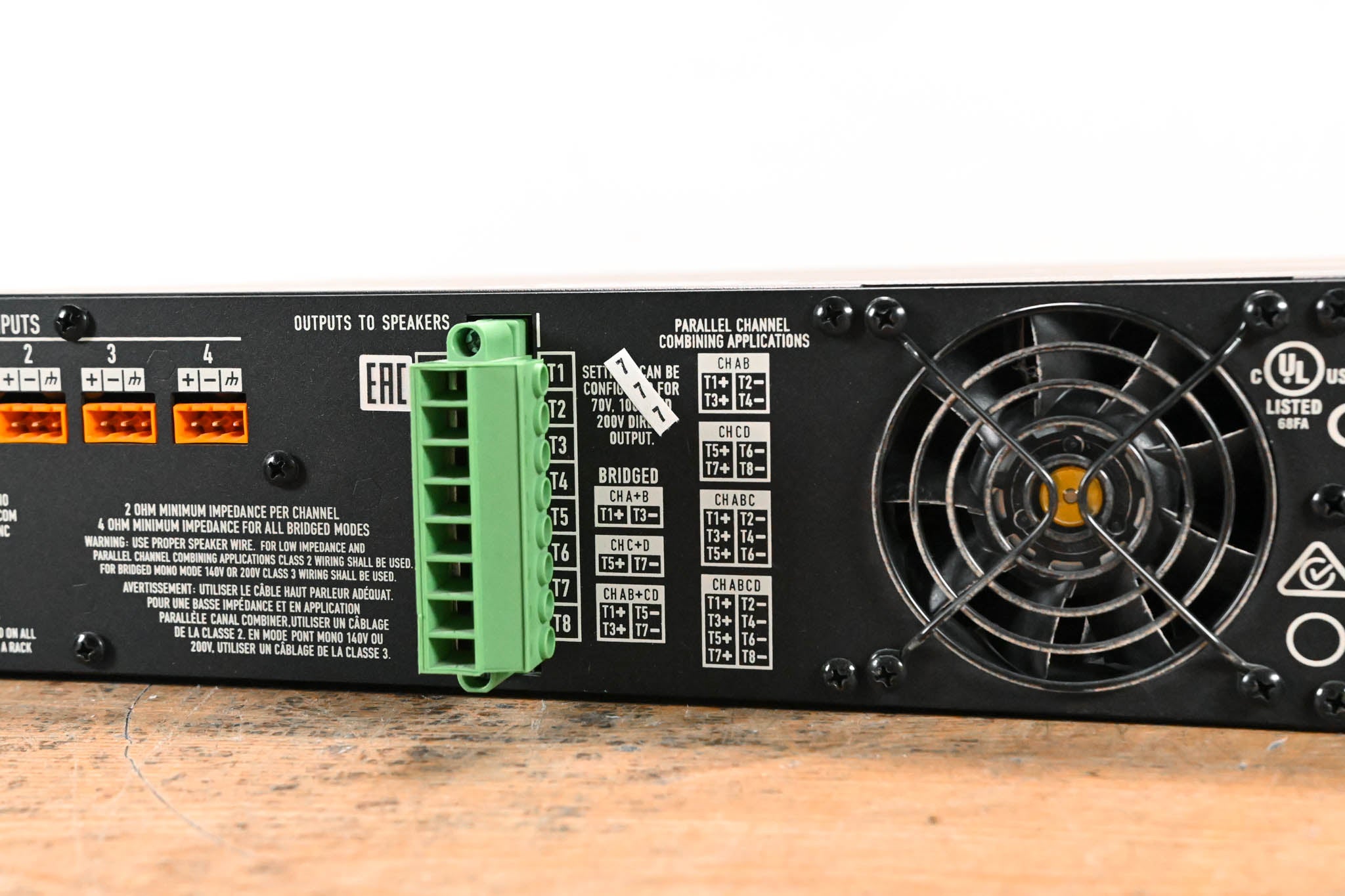 QSC CXD4.5Q 4-Channel Network Amplifier