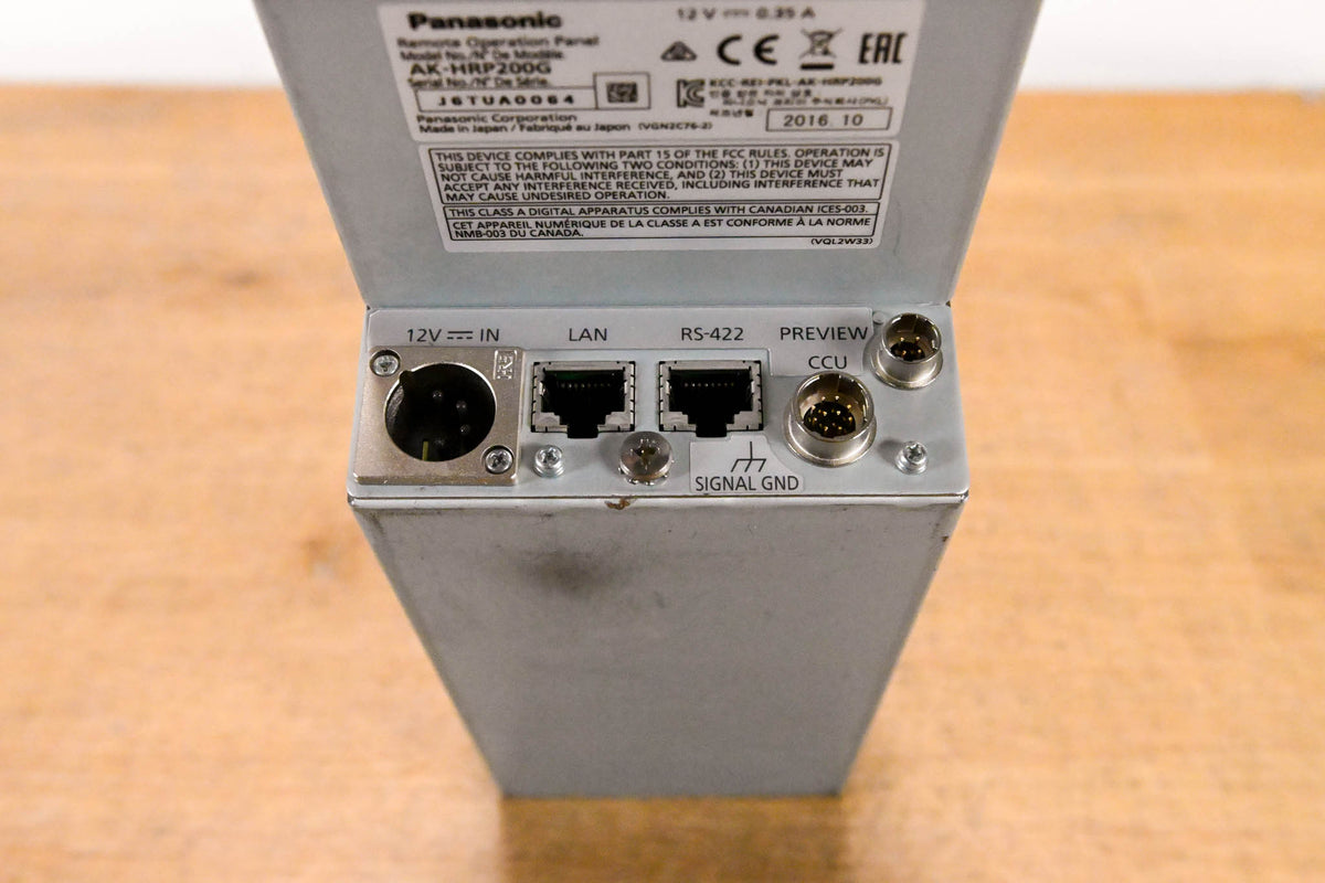 Panasonic AK-HRP200G Remote Operation Panel