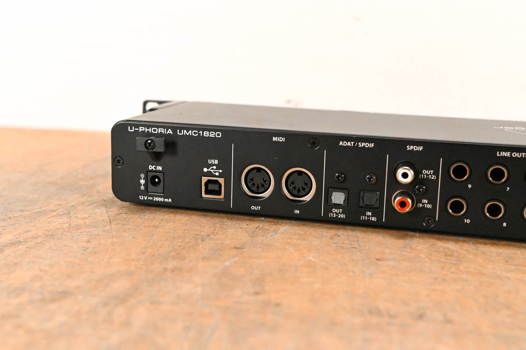 Behringer U-Phoria UMC1820 USB Audio Interface (NO POWER SUPPLY)