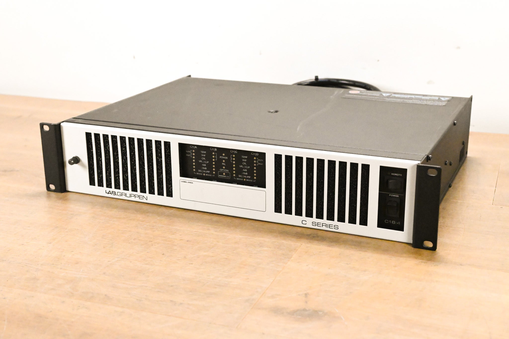Lab Gruppen C 16:4 1600W Four-Channel Power Amplifier