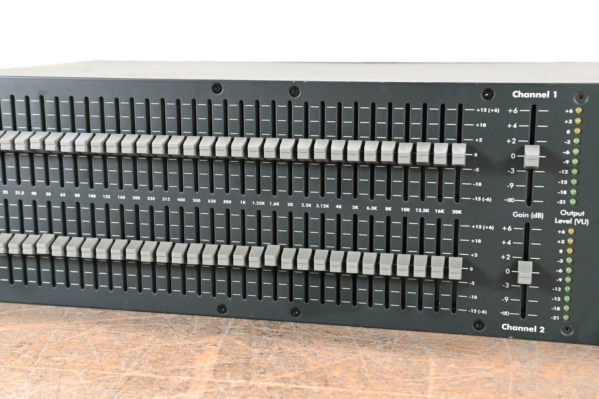 Ashly GQX-3102 2-Channel 31-Band Graphic Equalizer