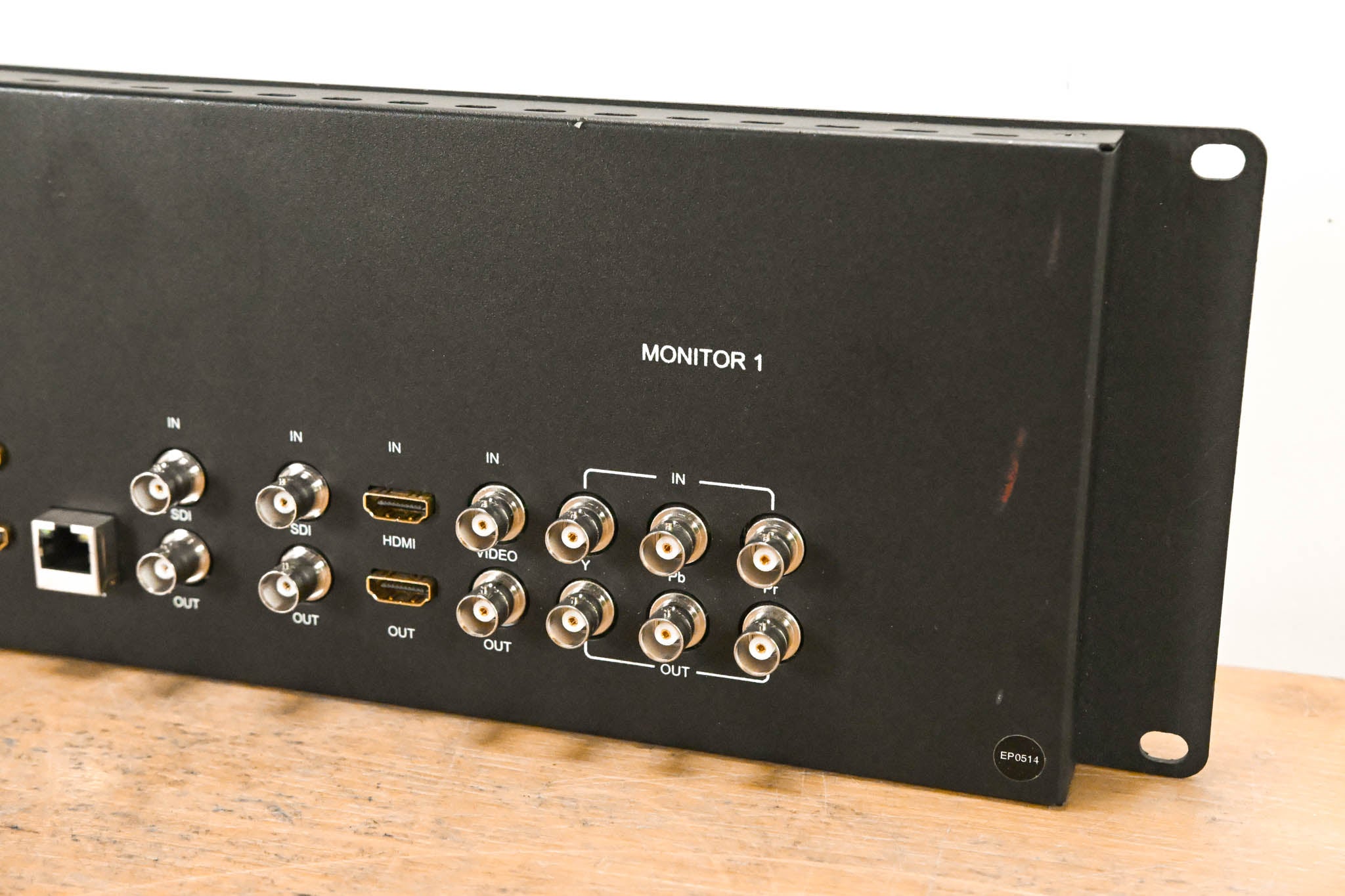 Elvid SRM-7X2-LT StudioVision Dual 7" Monitor Rackmount NO POWER SUPPLY
