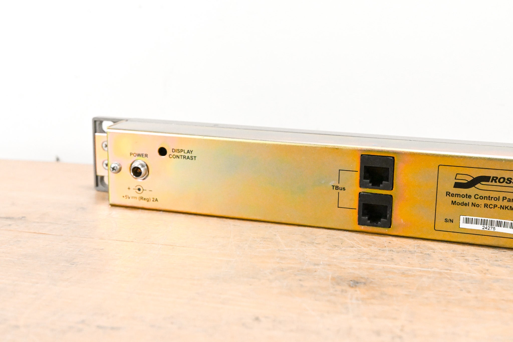 Ross RCP-NKM 1RU Remote Control Panel (NO POWER SUPPLY)