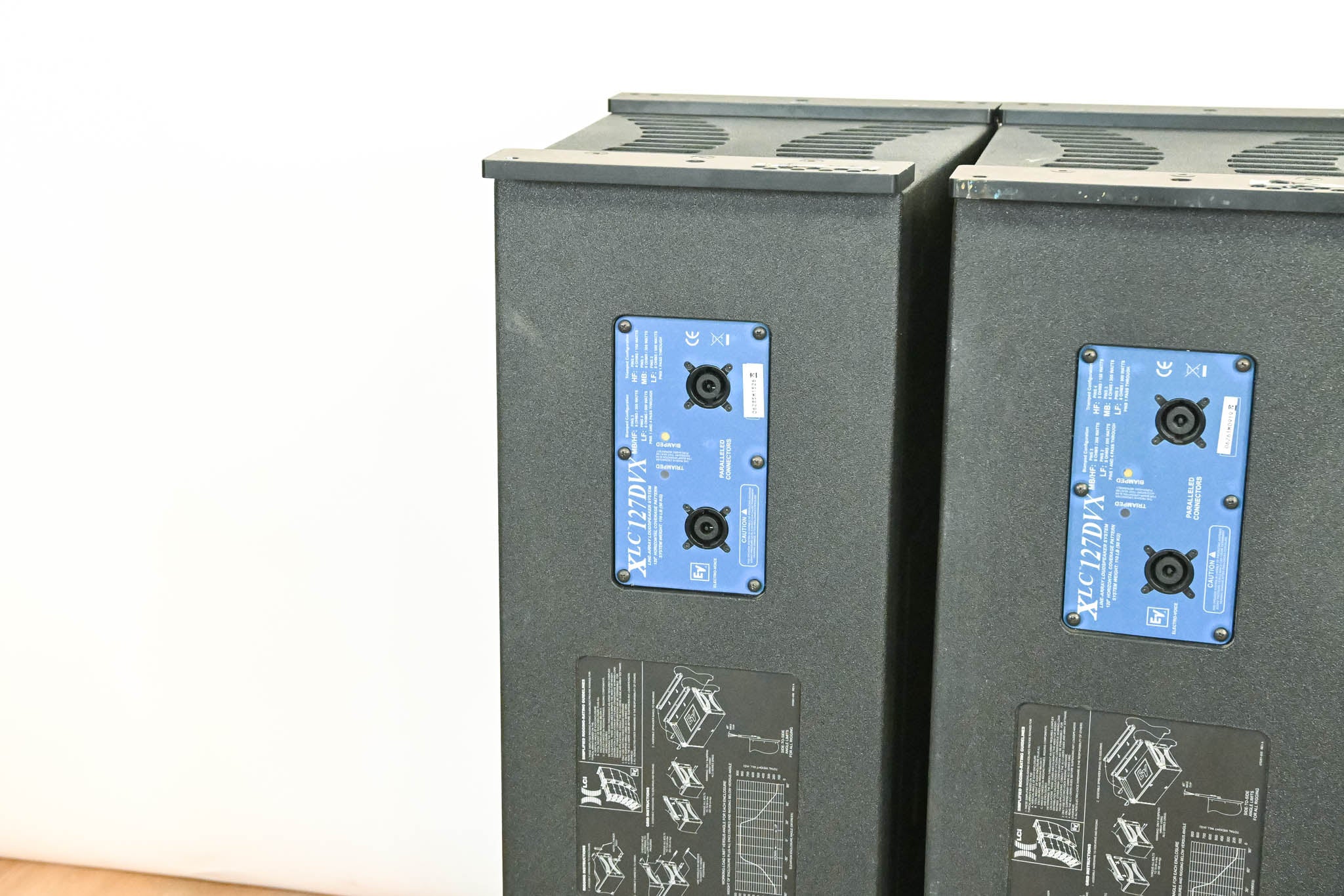 Electro-Voice (EV) XLC127DVX Three-Way Compact Line Array Element (PAIR)