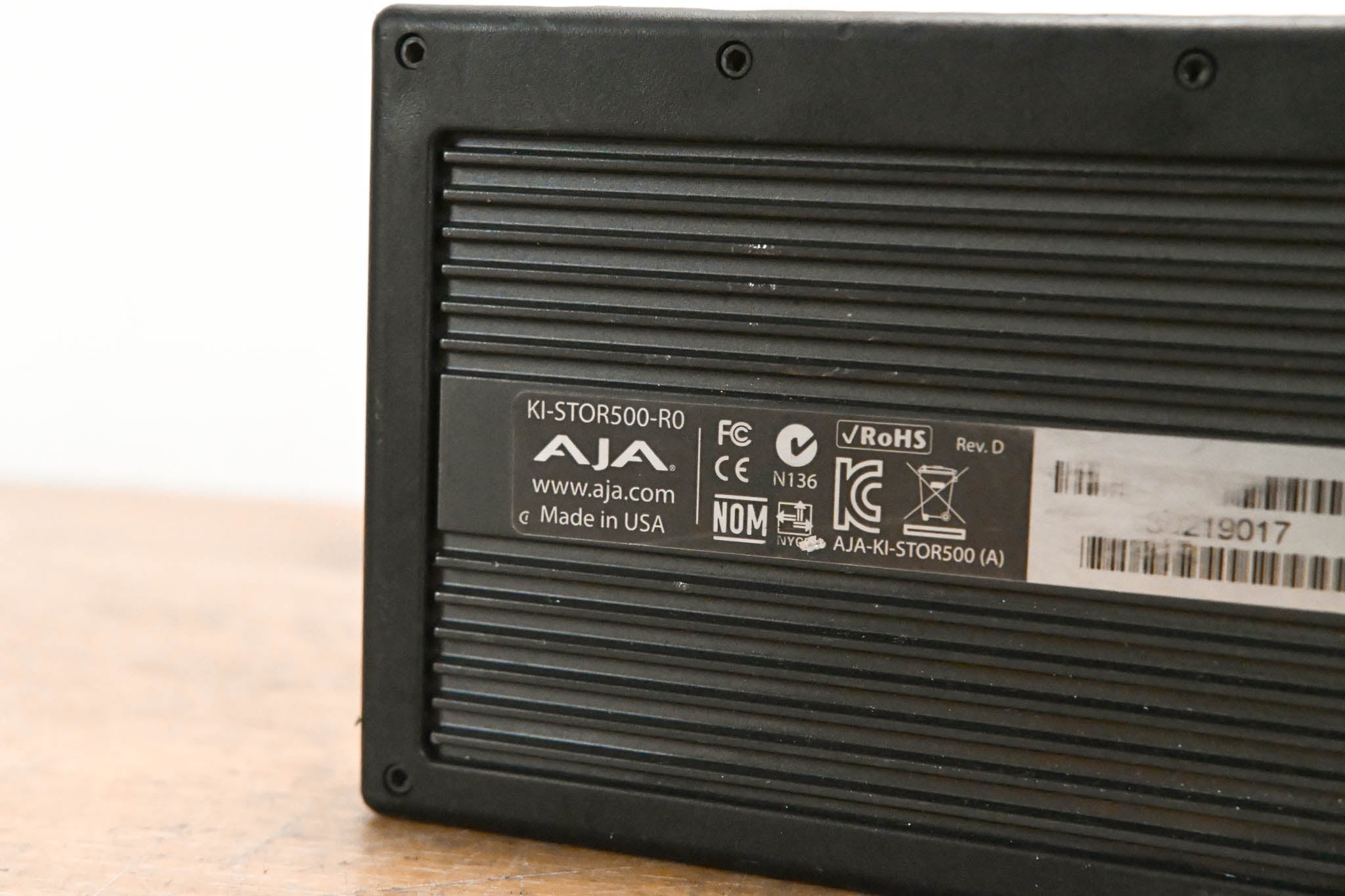 AJA KI-STOR500-R0 500GB KiStor Hard Disk Drive for Ki Pro