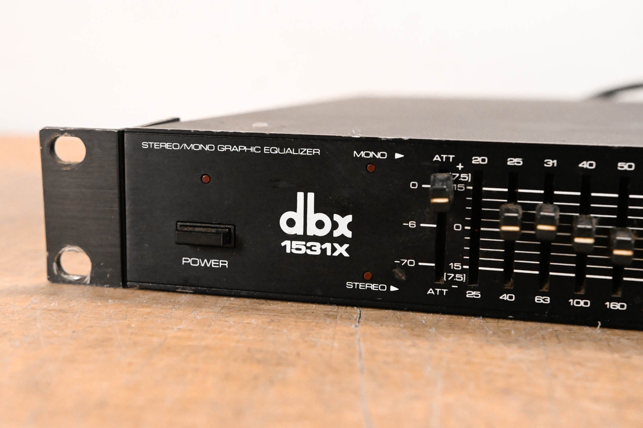 dbx 1531X Dual 31-Band Graphic Equalizer with Mono/Stereo Switch
