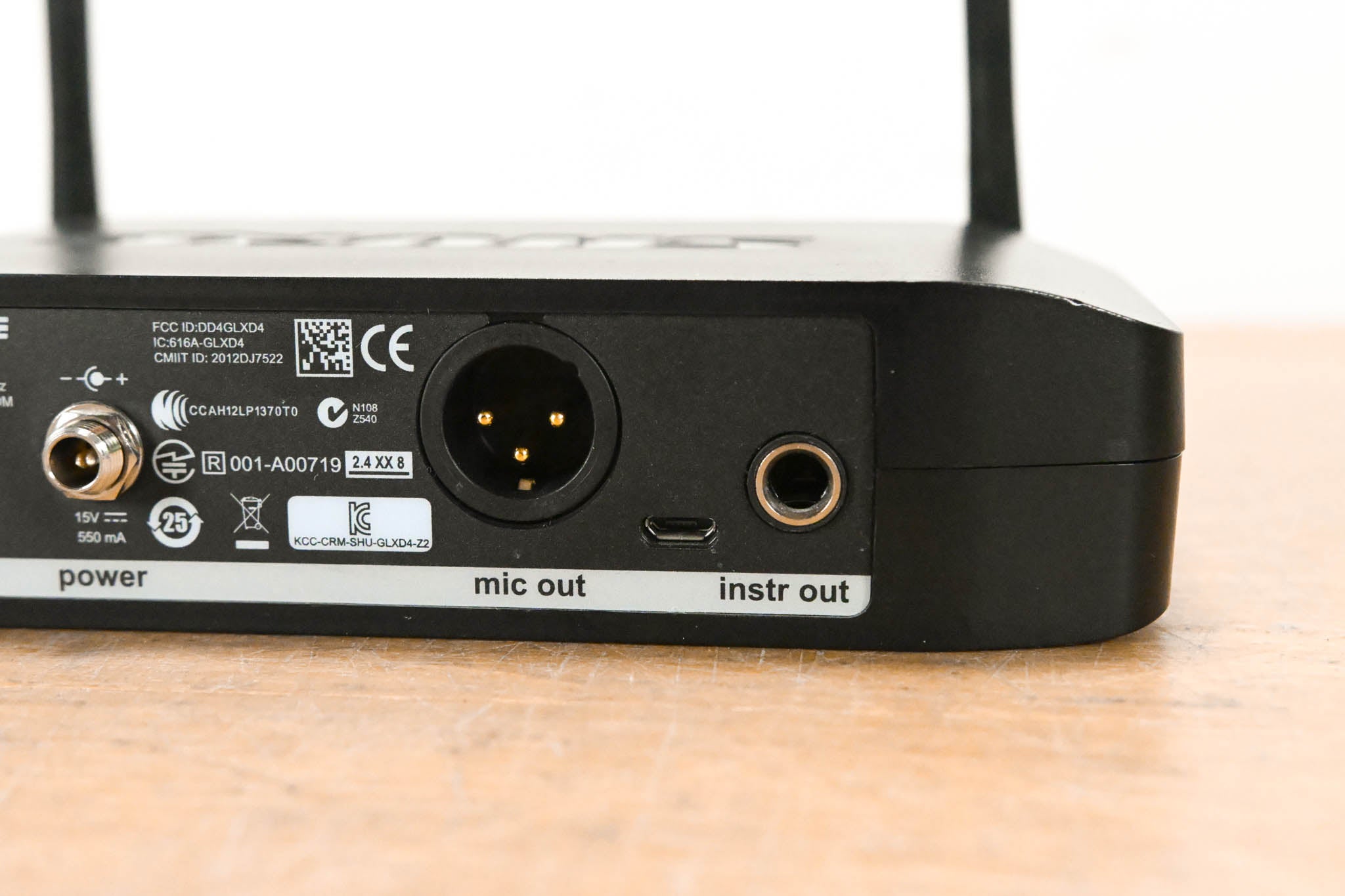Shure GLXD14-Z2 Digital Wireless Guitar System (2.4 GHz) NO POWER SUPPLY