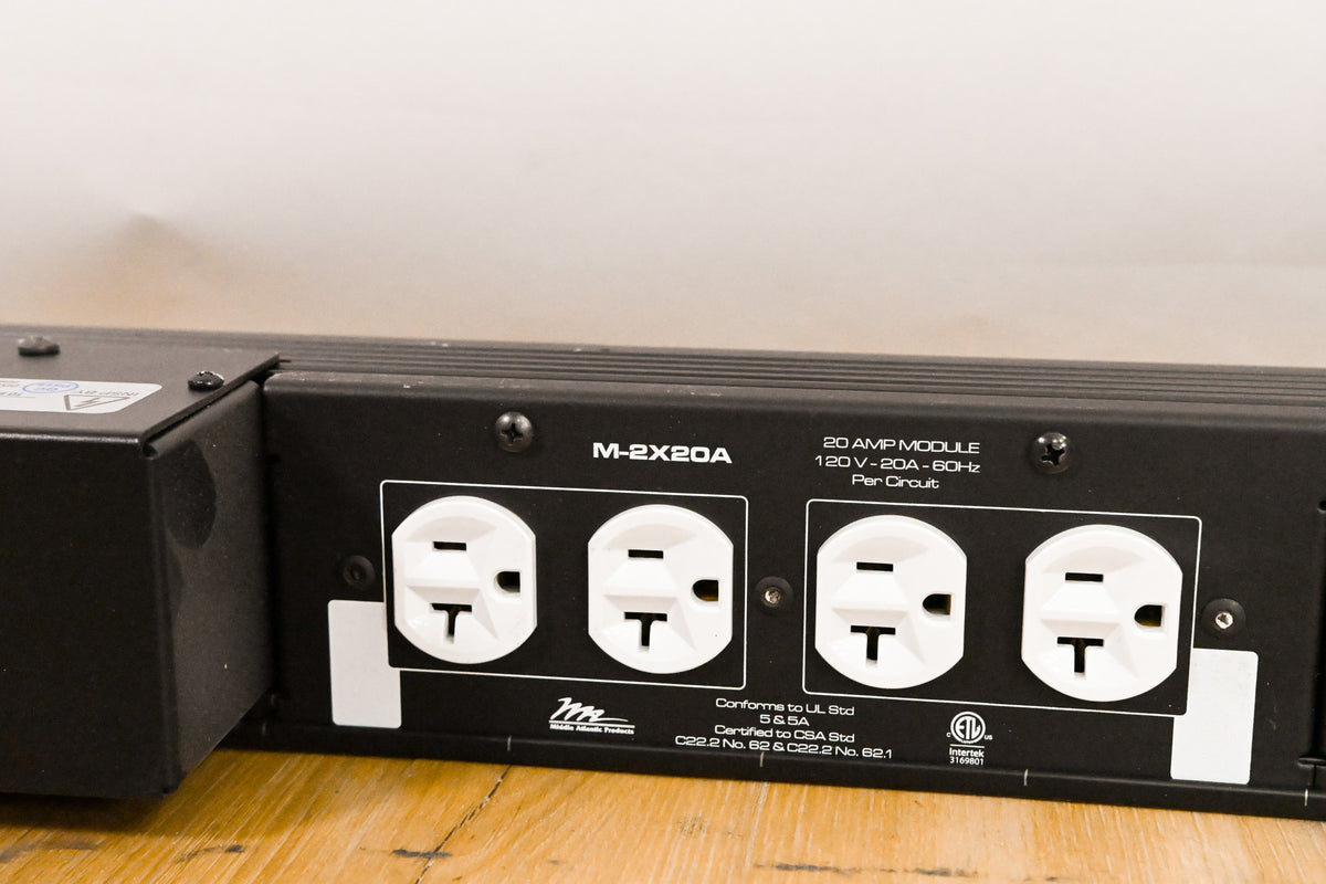 Middle Atlantic MPR-8A Raceway 72" Modular Power Strip w/ 7 Modules