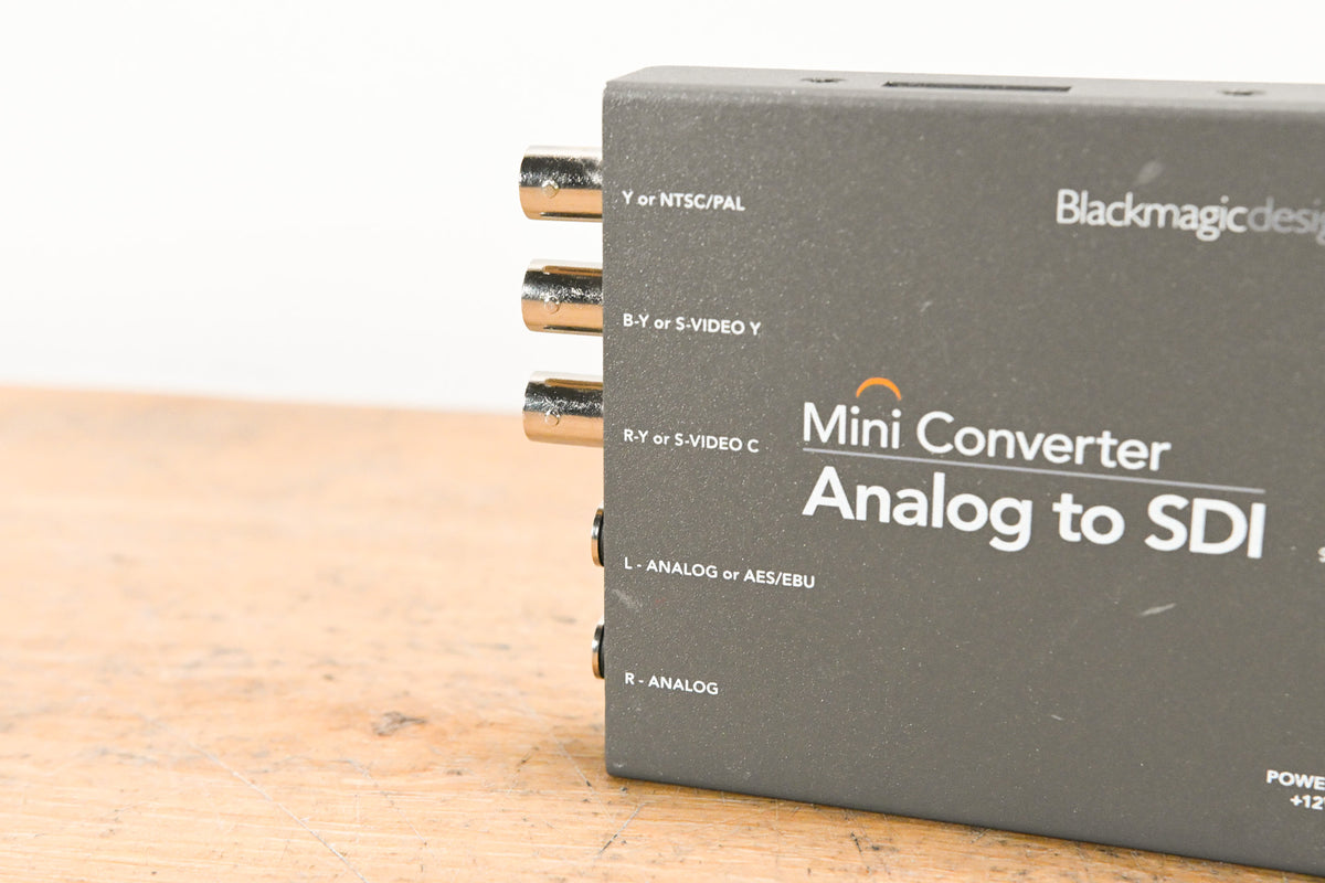 Blackmagic Design Mini Converter Analog to SDI (NO POWER SUPPLY)