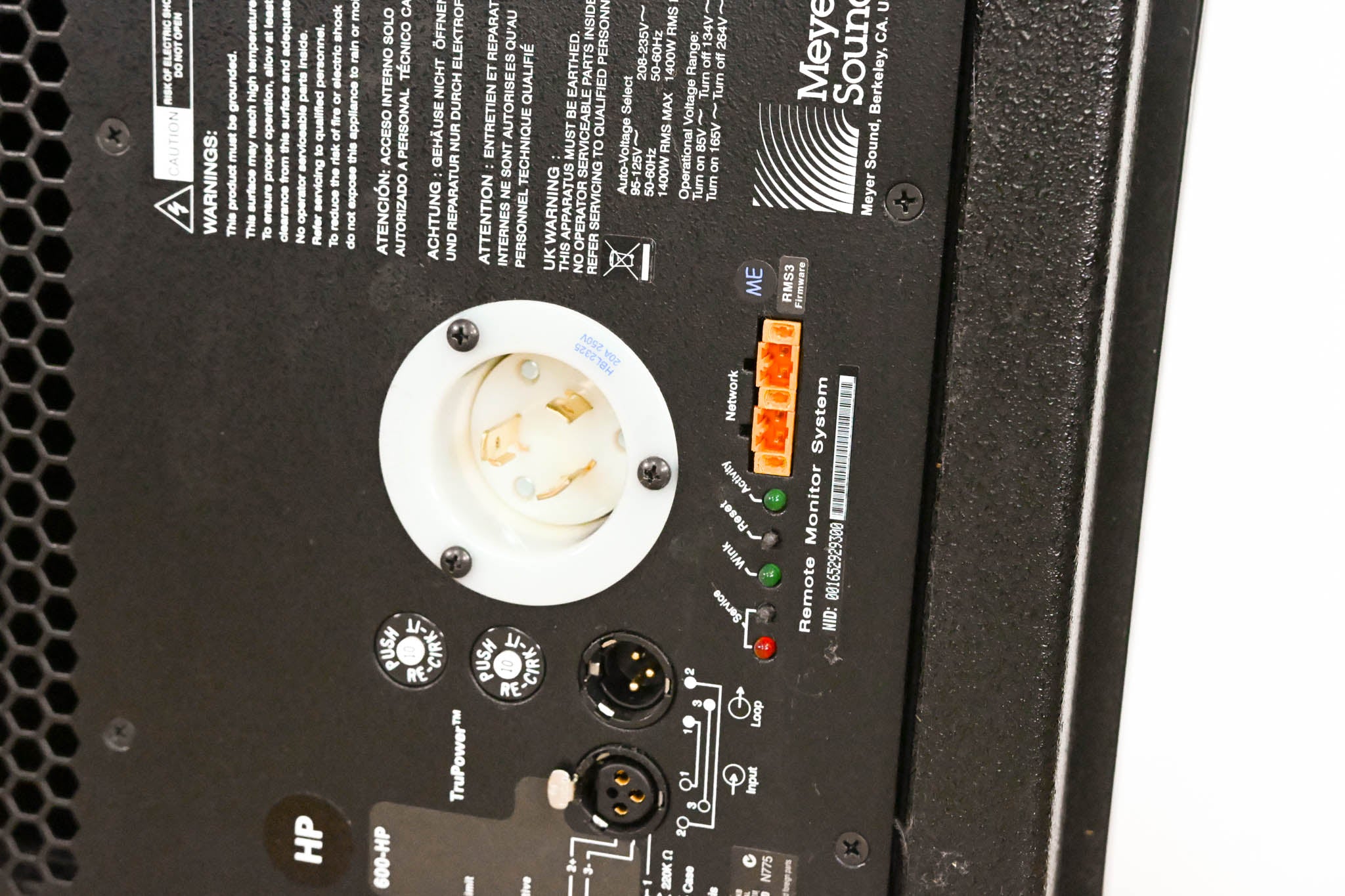 Meyer Sound 600-HP Compact High-Power Subwoofer