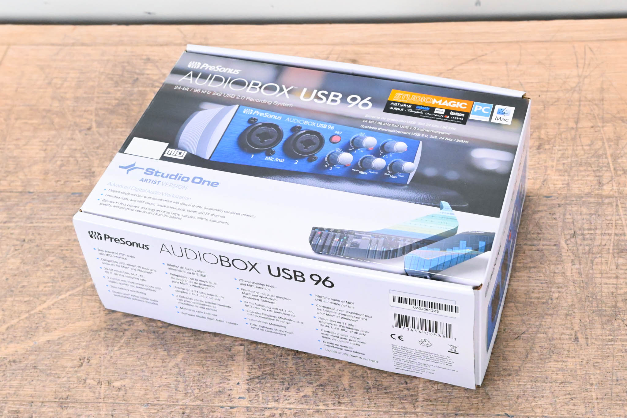 PreSonus AudioBox USB 96 2x2 USB 2.0 Audio Interface