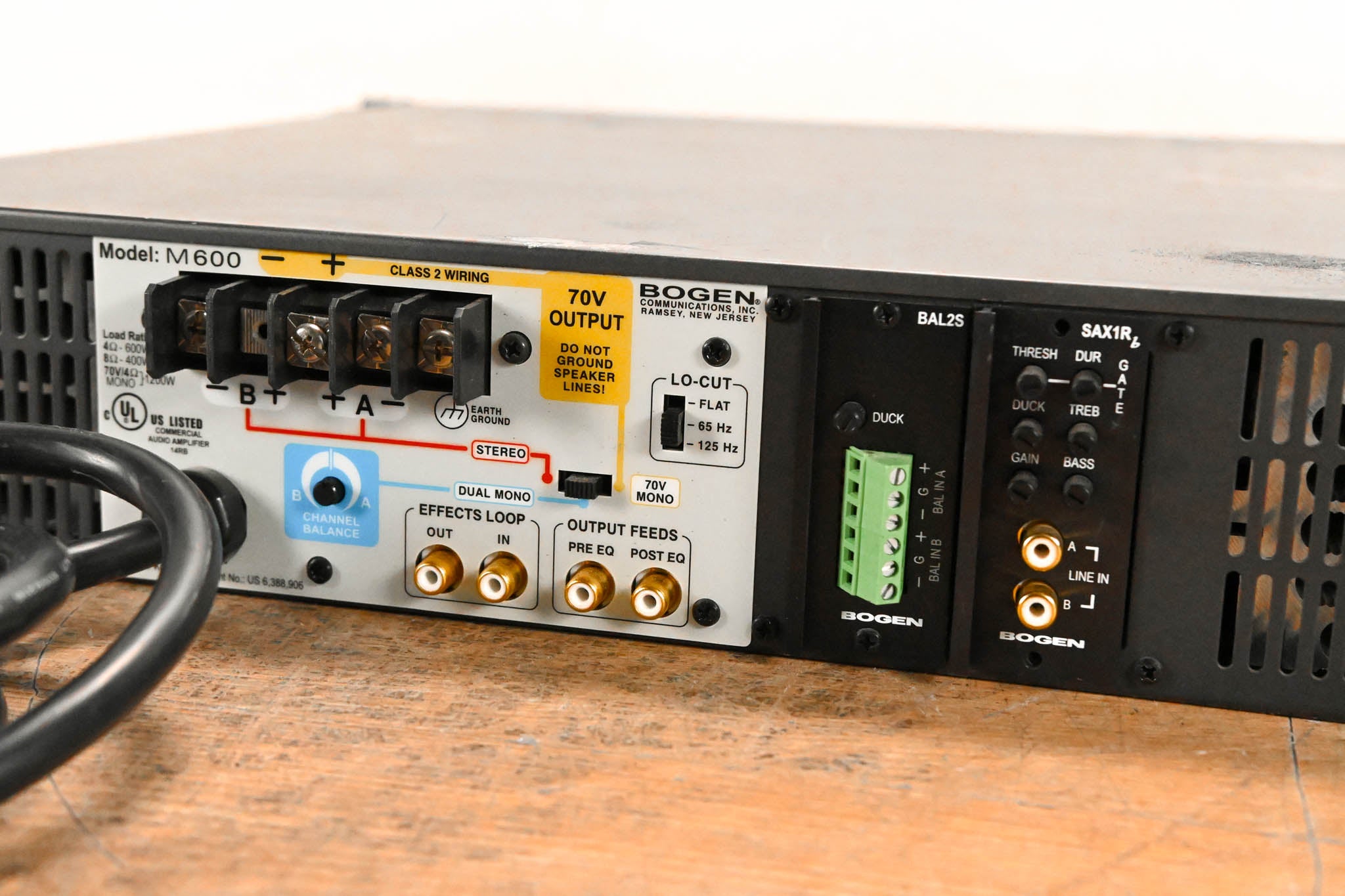 Bogen M600 M-Class Modular Power Amplifier