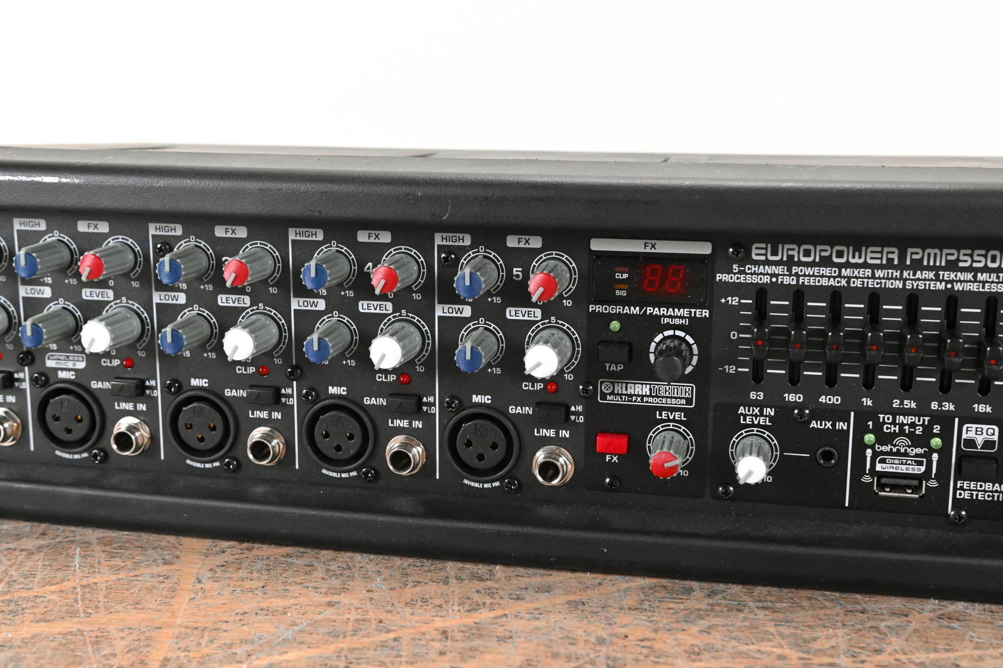 Behringer Europower PMP550M 500W 5-Channel Powered Mixer