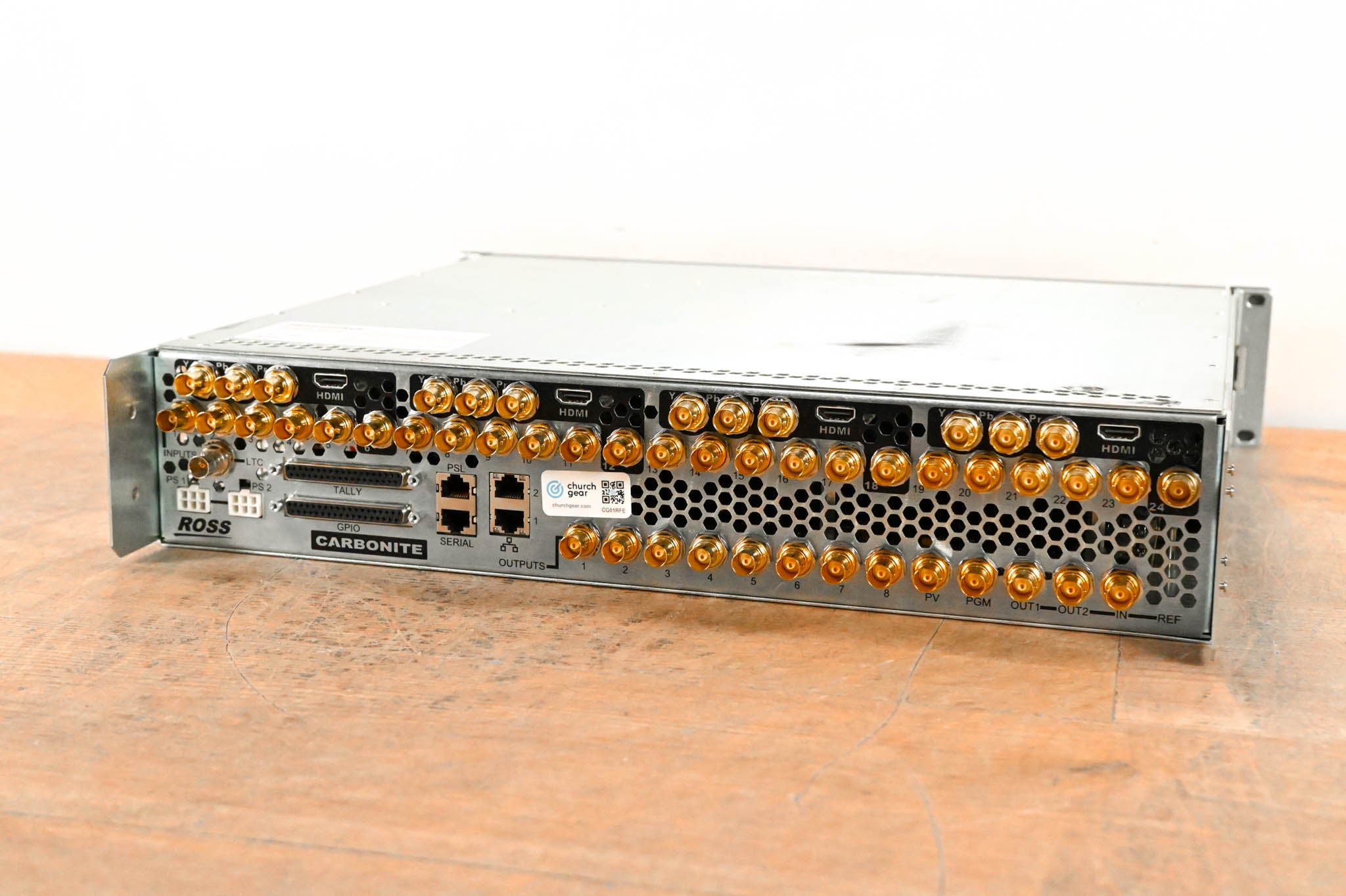 Ross Carbonite MultiMedia Frame 1 M/E Video Switcher w/Carbonite 2 Panel