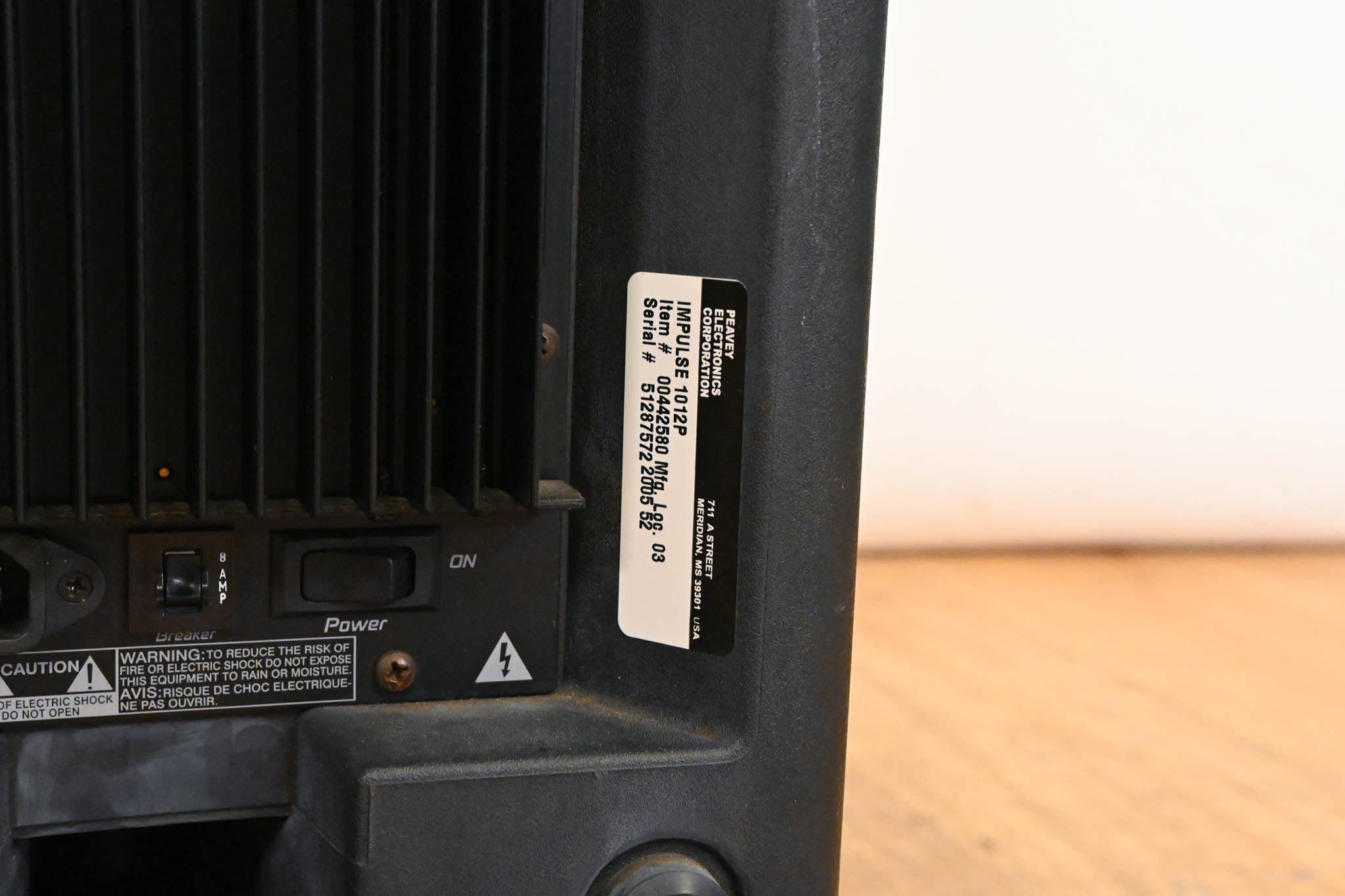 Peavey Impulse 1012p Biamped Powered Speaker (PAIR)