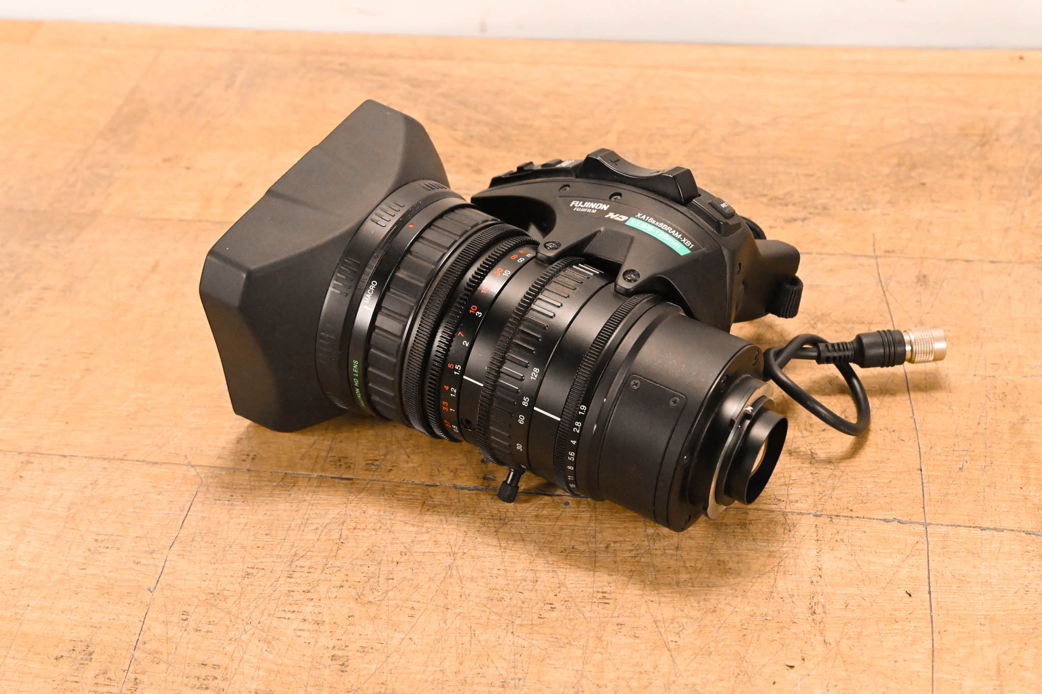 Fujinon XA16sx8BRAM-XB1 2/3" 8.0-128mm Quick Zoom ENG HD Lens