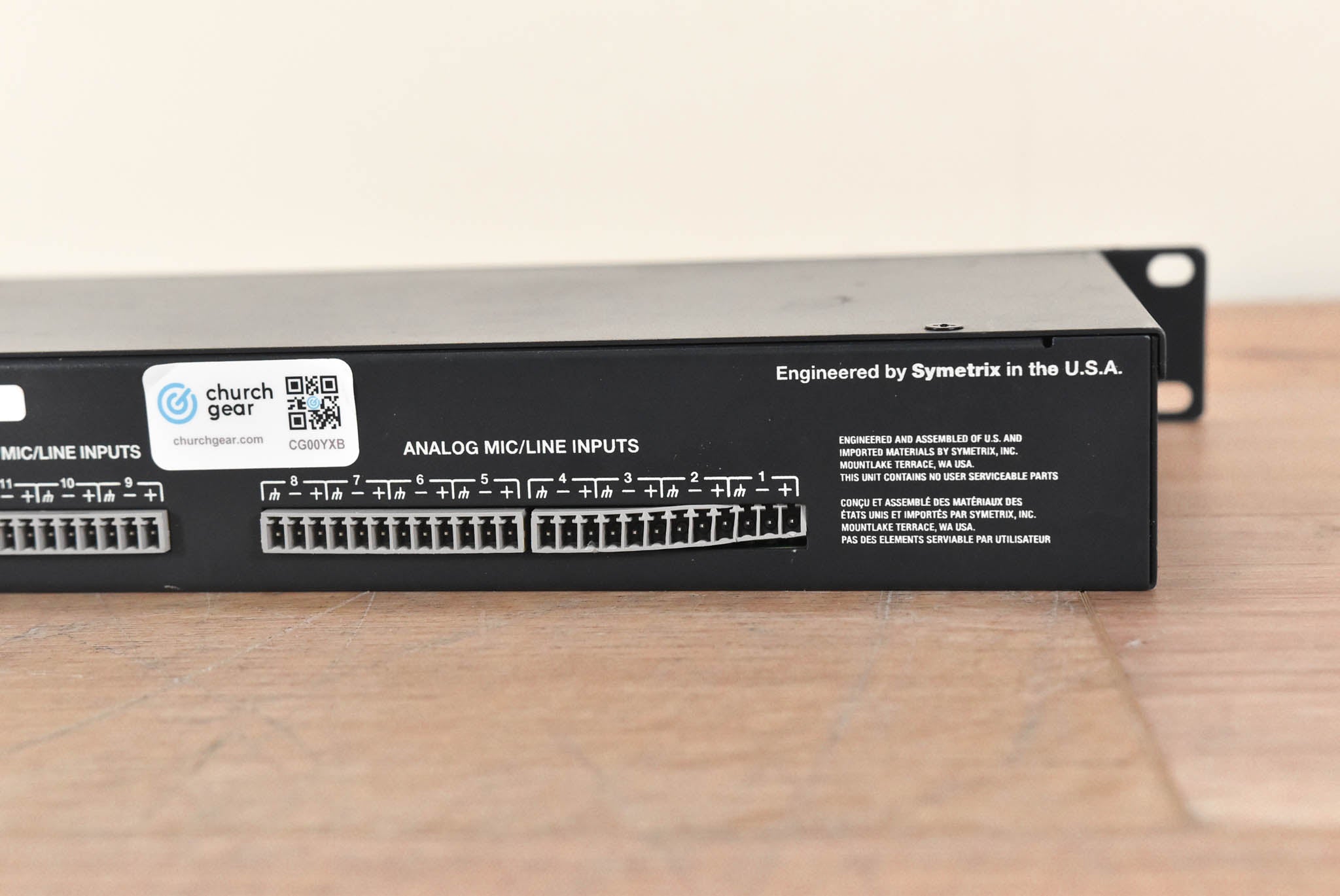 Symetrix Jupiter 12 12 x 4 Digital Signal Processor (NO POWER SUPPLY)