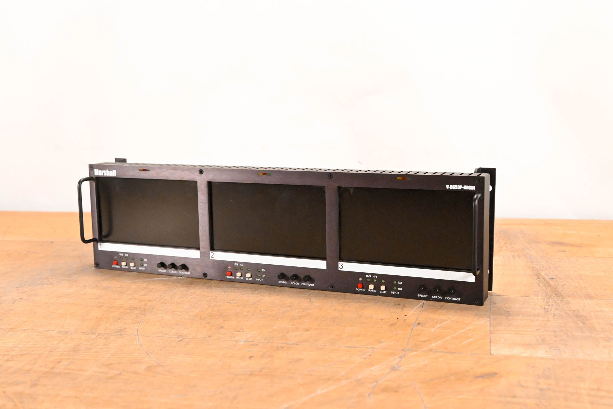 Marshall V-R653P-HDSDI Triple Serial Digital HD/SD Monitor Set (NO PSU)