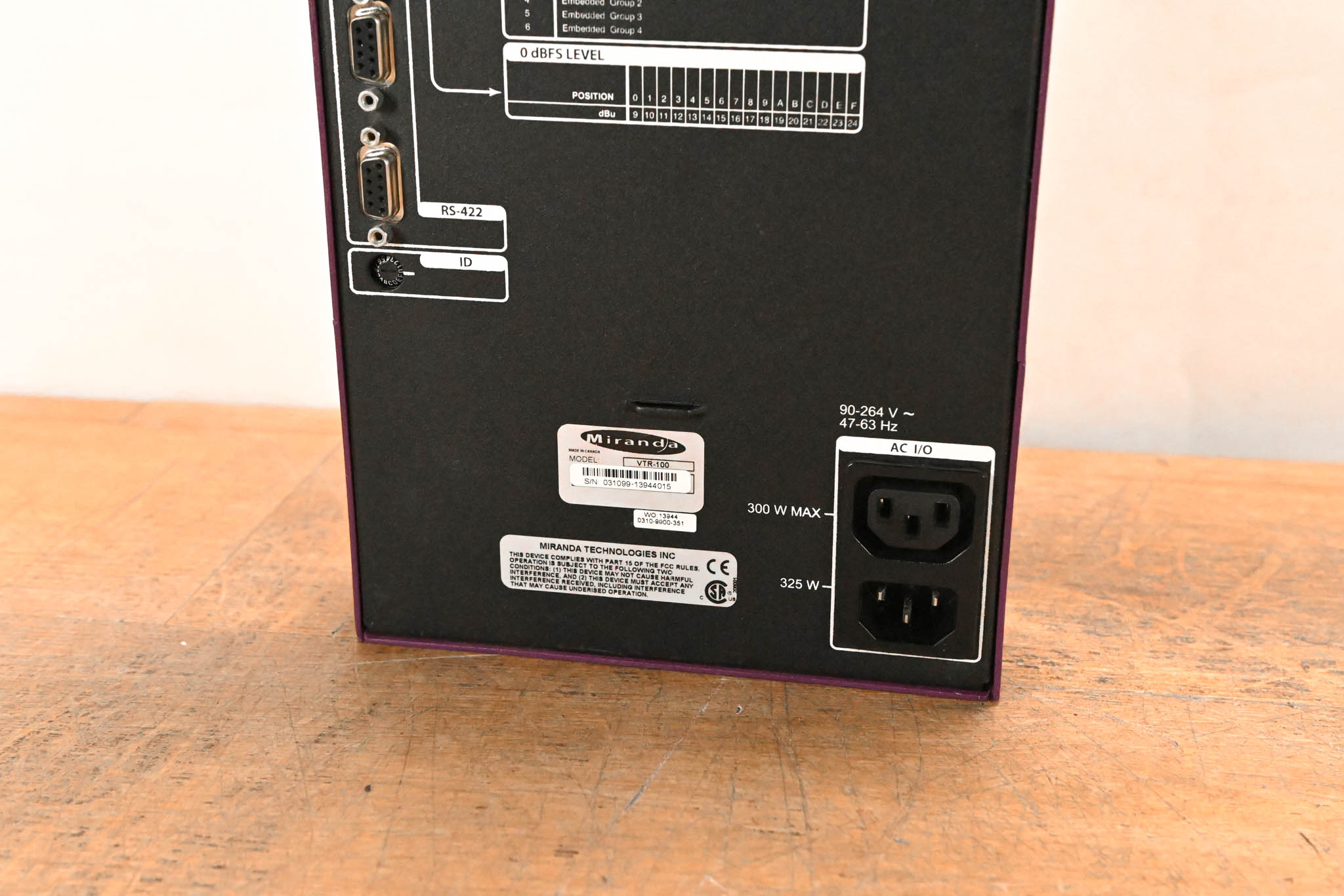 Miranda VTR-100 Analog to Digital Bi-Directional Media Converter
