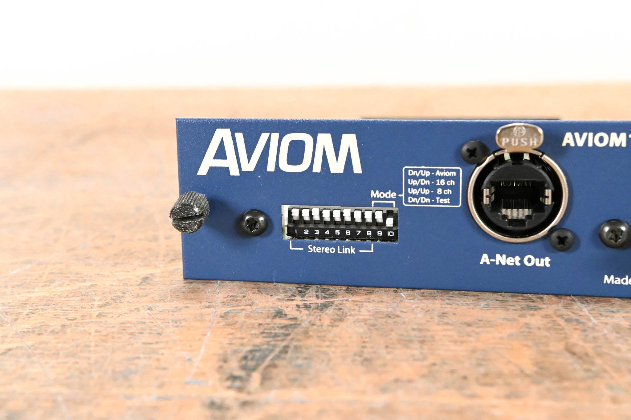 Aviom 16/o-Y1 A-Net Card for Yamaha Digital Products