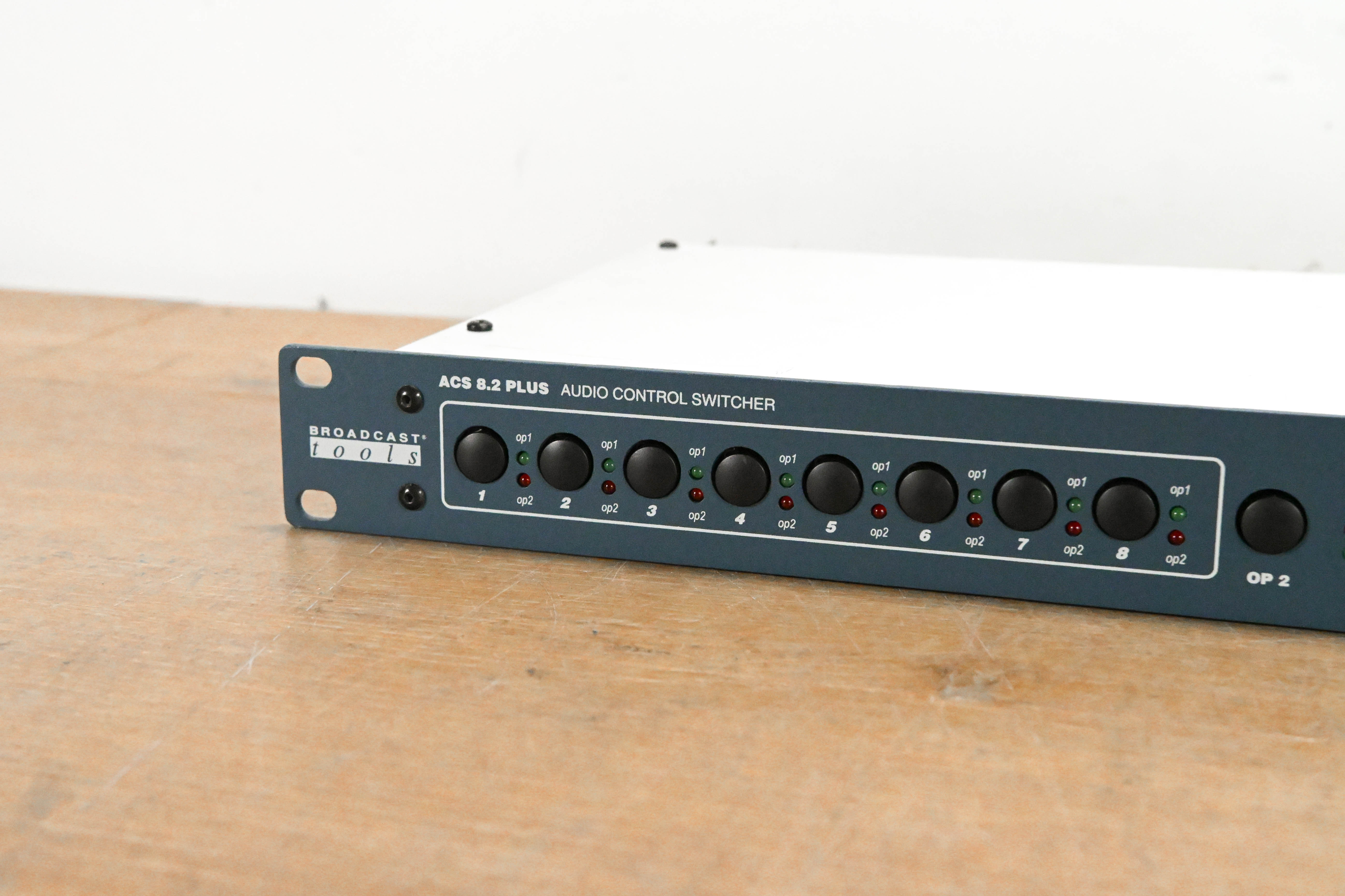 Broadcast Tools ACS 8.2 Plus Audio Control Switcher (NO POWER SUPPLY)