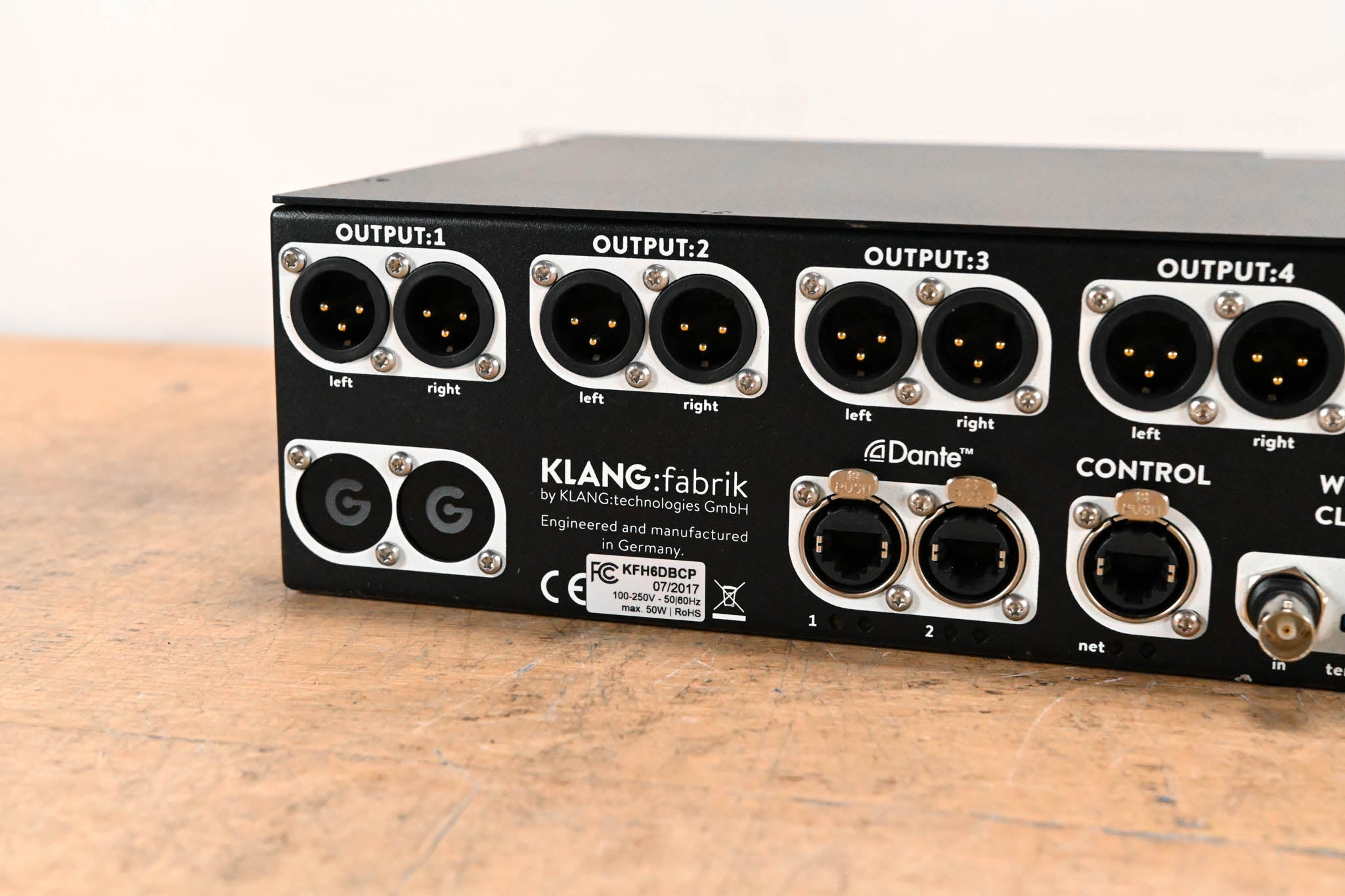 Klang Fabrik 3D In-Ear Monitoring Solution - Dante