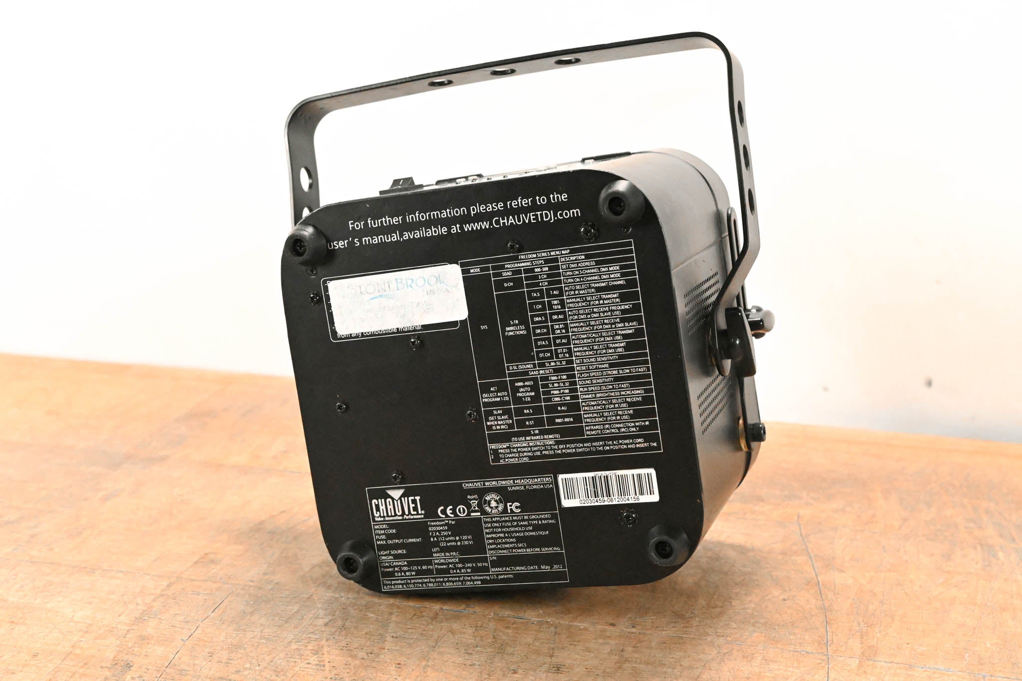 Chauvet Freedom Par RGBA Wireless LED Par