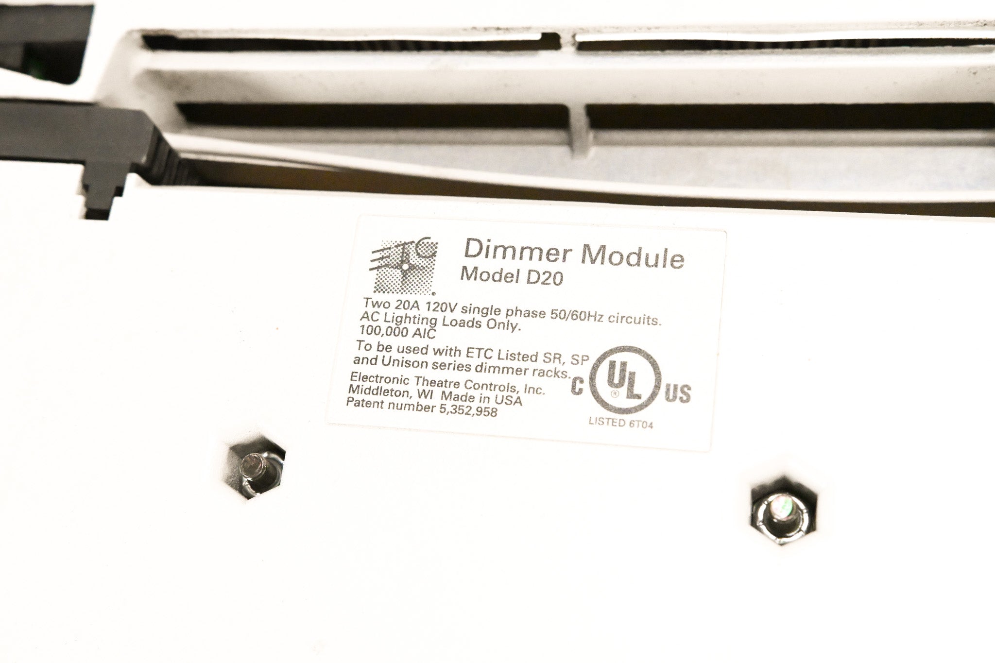 ETC D20 Dual 20A Dimmer Module (Pack of 4)