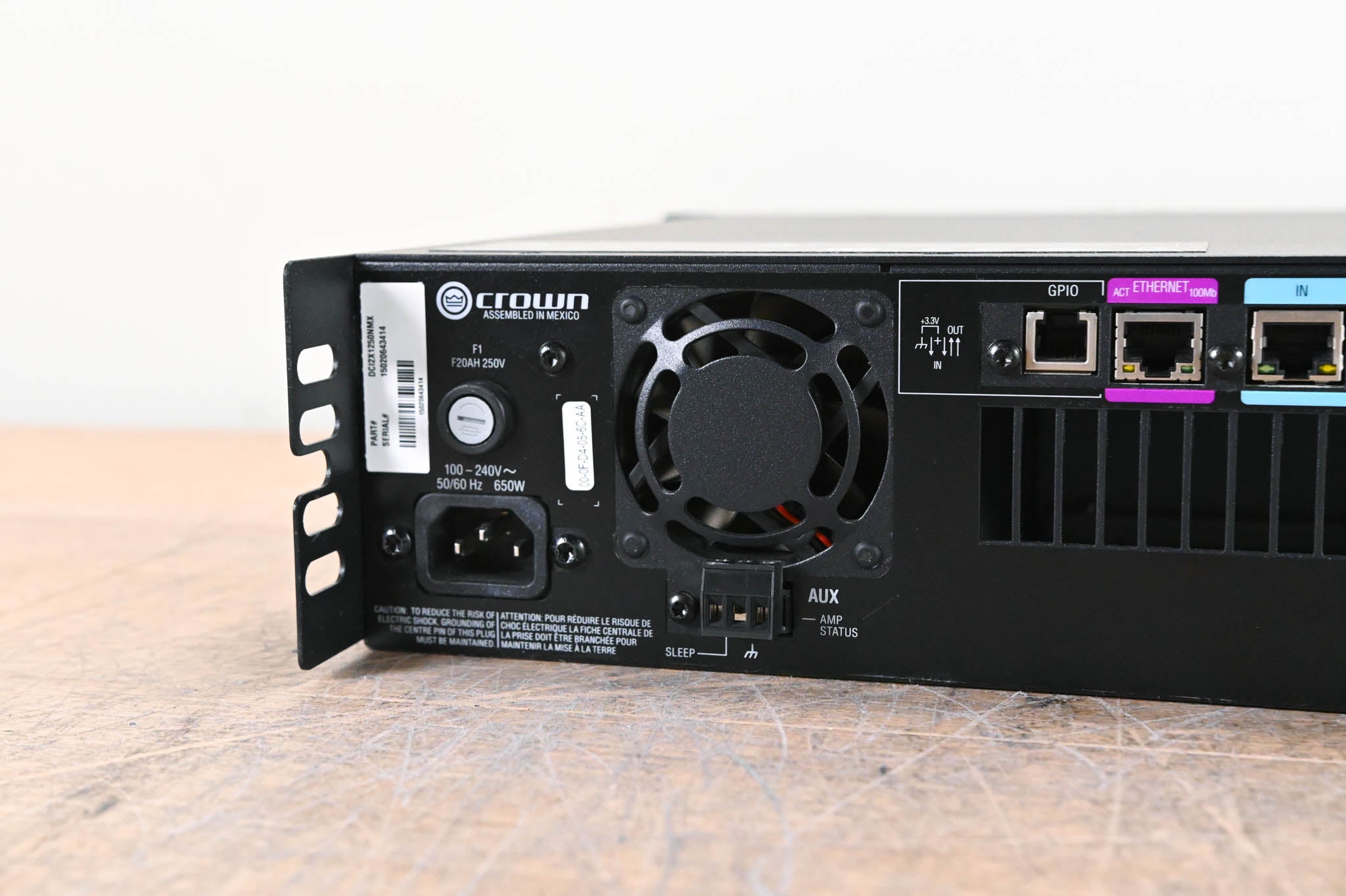 Crown DCi 2|1250N DriveCore Install 2-Channel Power Amplifier